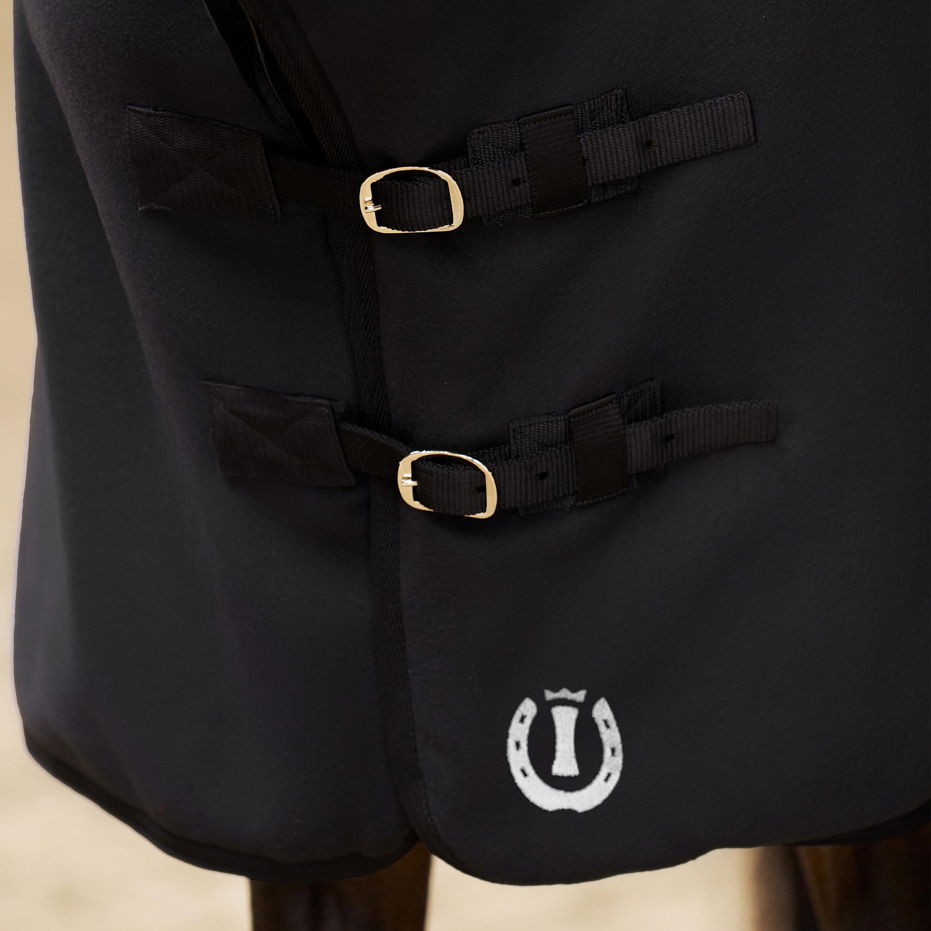 Imperial Riding Fleeceblanket with neck Fundamental - Black - 5