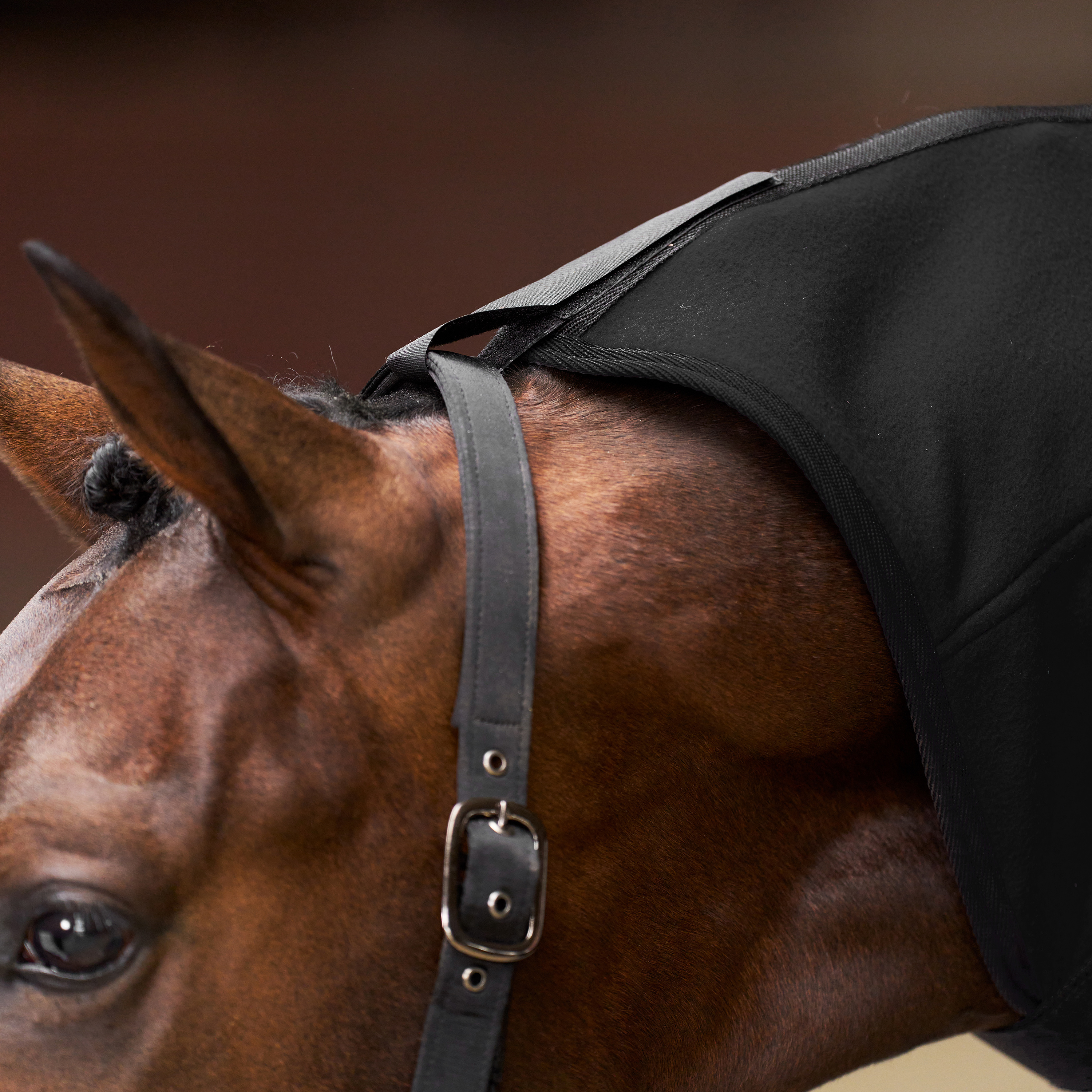 Imperial Riding Fleeceblanket with neck Fundamental - Black - 2
