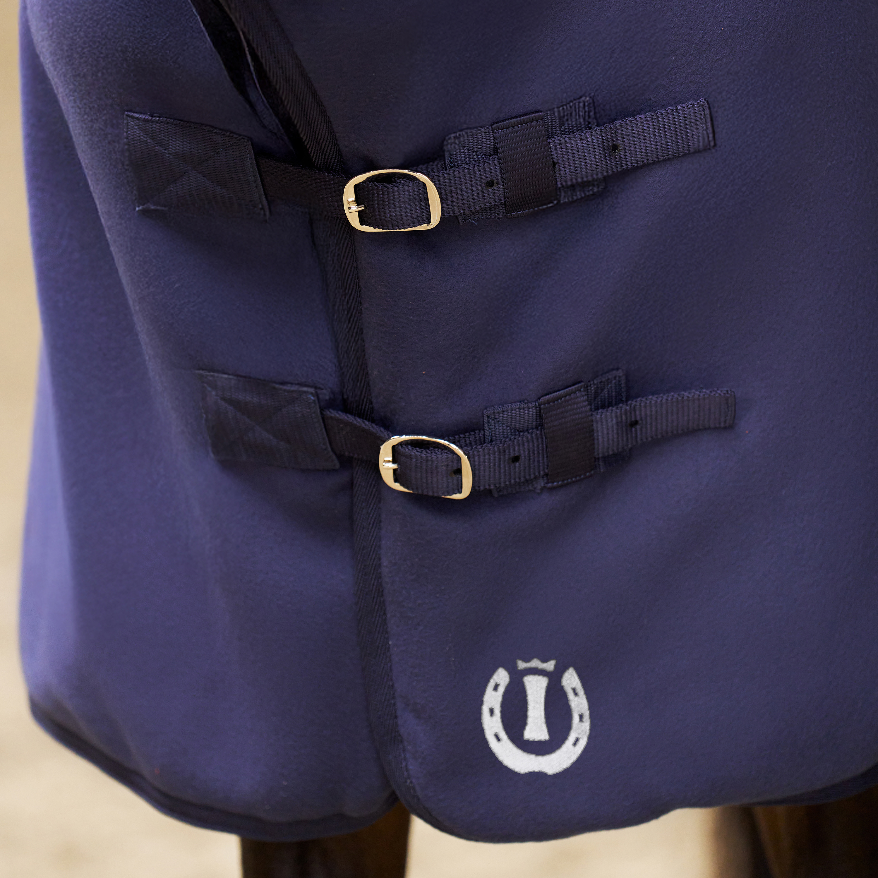 Imperial Riding Fleece-loimi kaulalla Fundamental - Tummansininen - 5