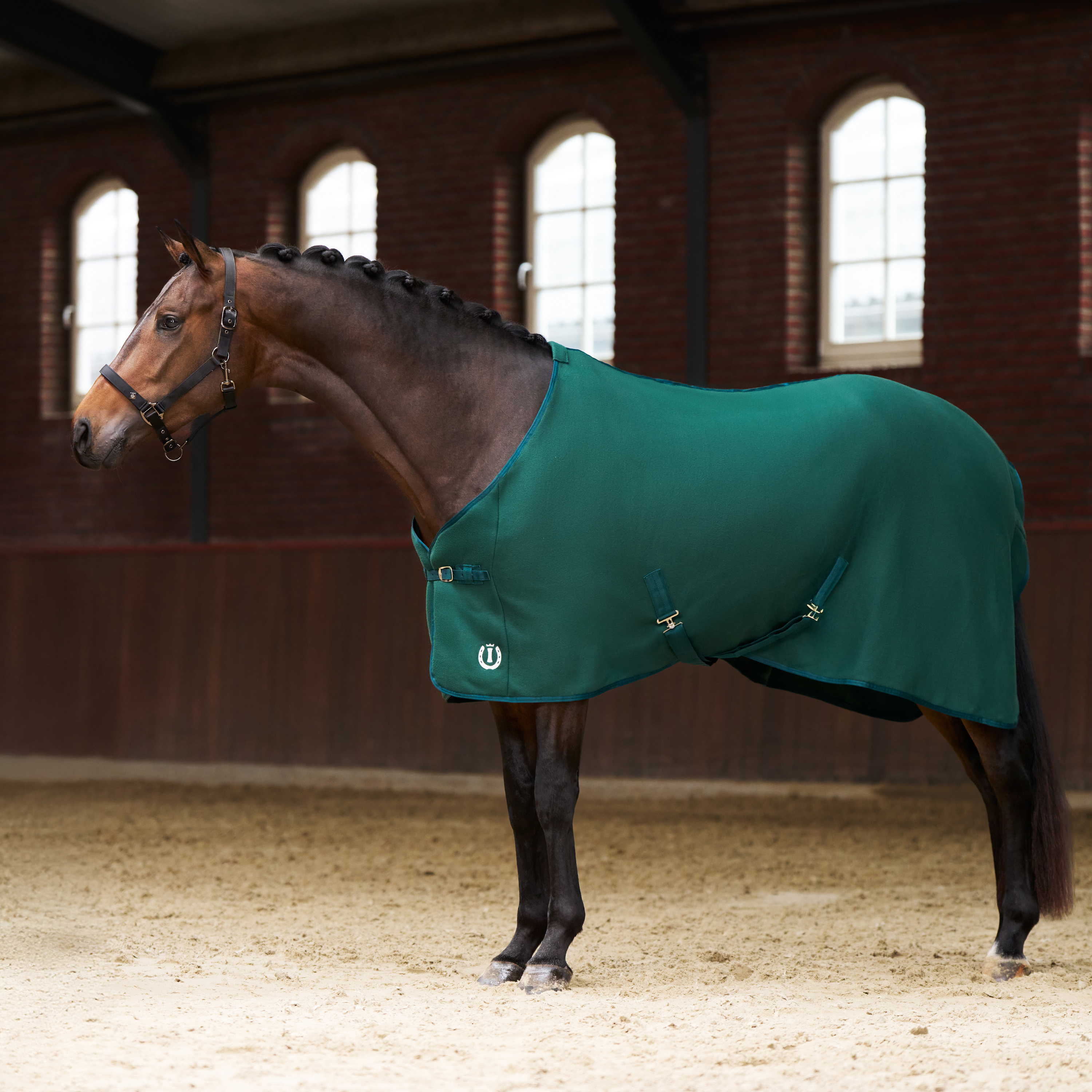 Imperial Riding Fleece blanket Fundamental - Forest green - 6