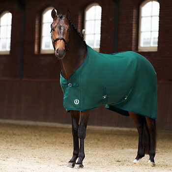 Imperial Riding Fleece blanket Fundamental - Forest green