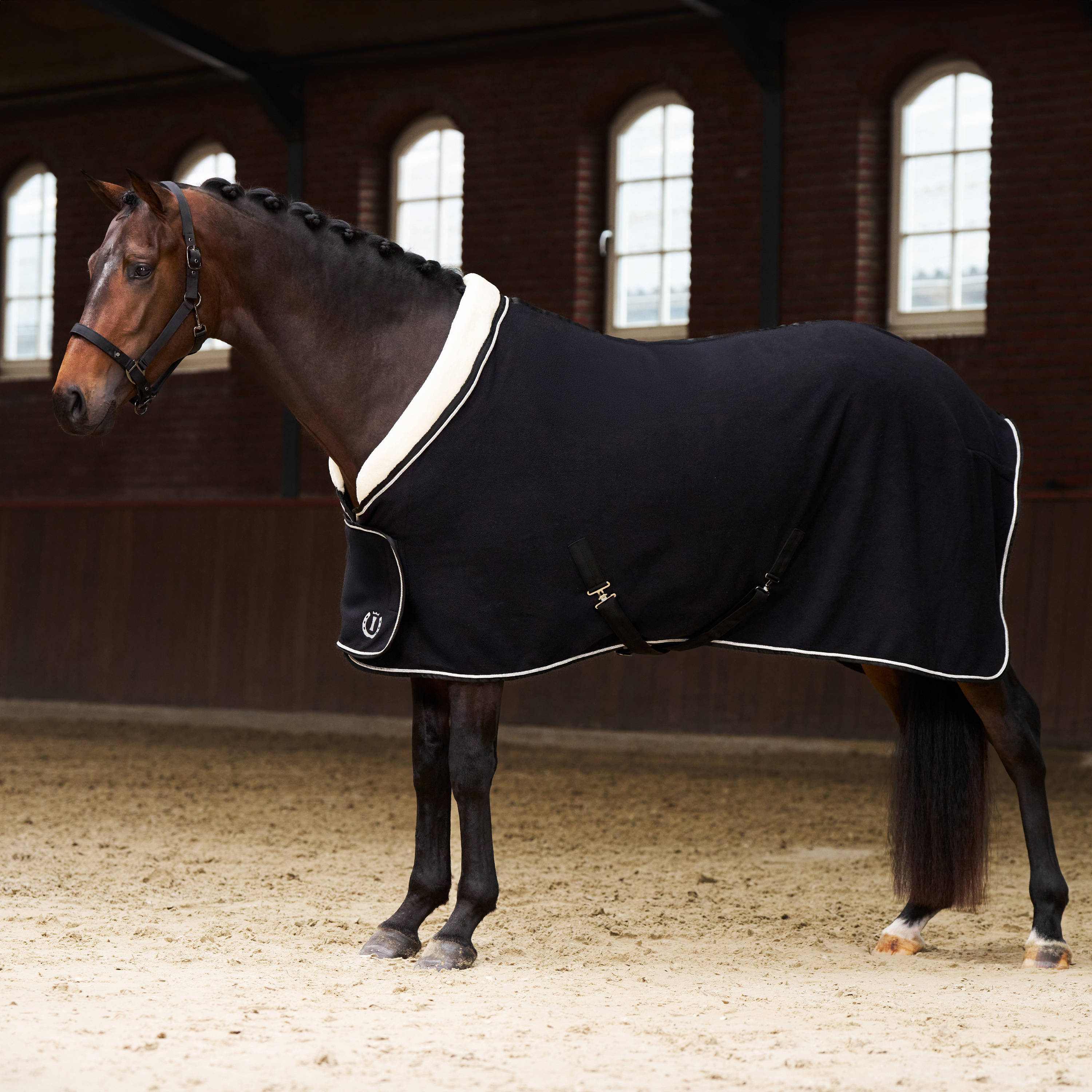 Imperial Riding Fleece blanket Essential - Black - 6