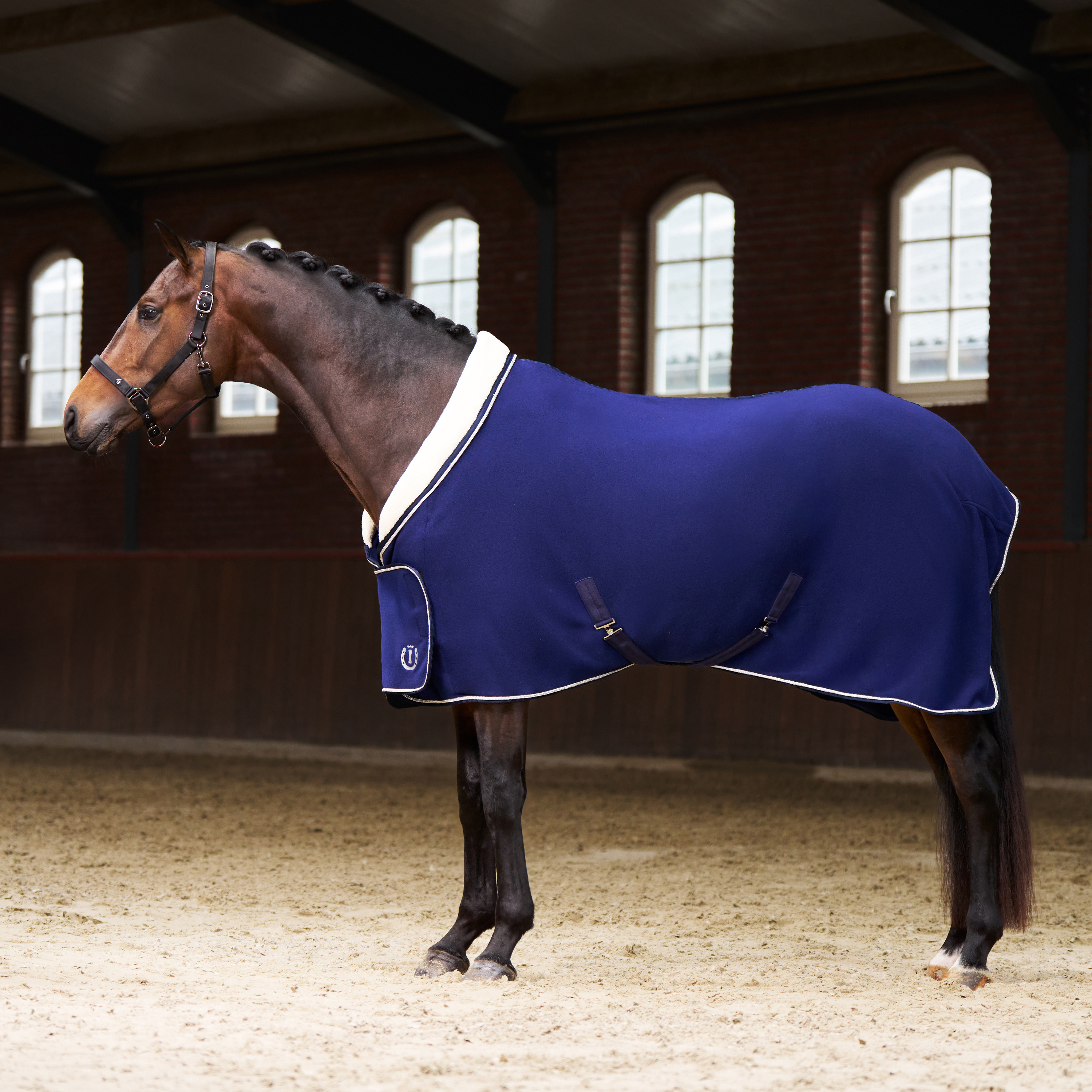 Imperial Riding Fleece blanket Essential - Navy - 6