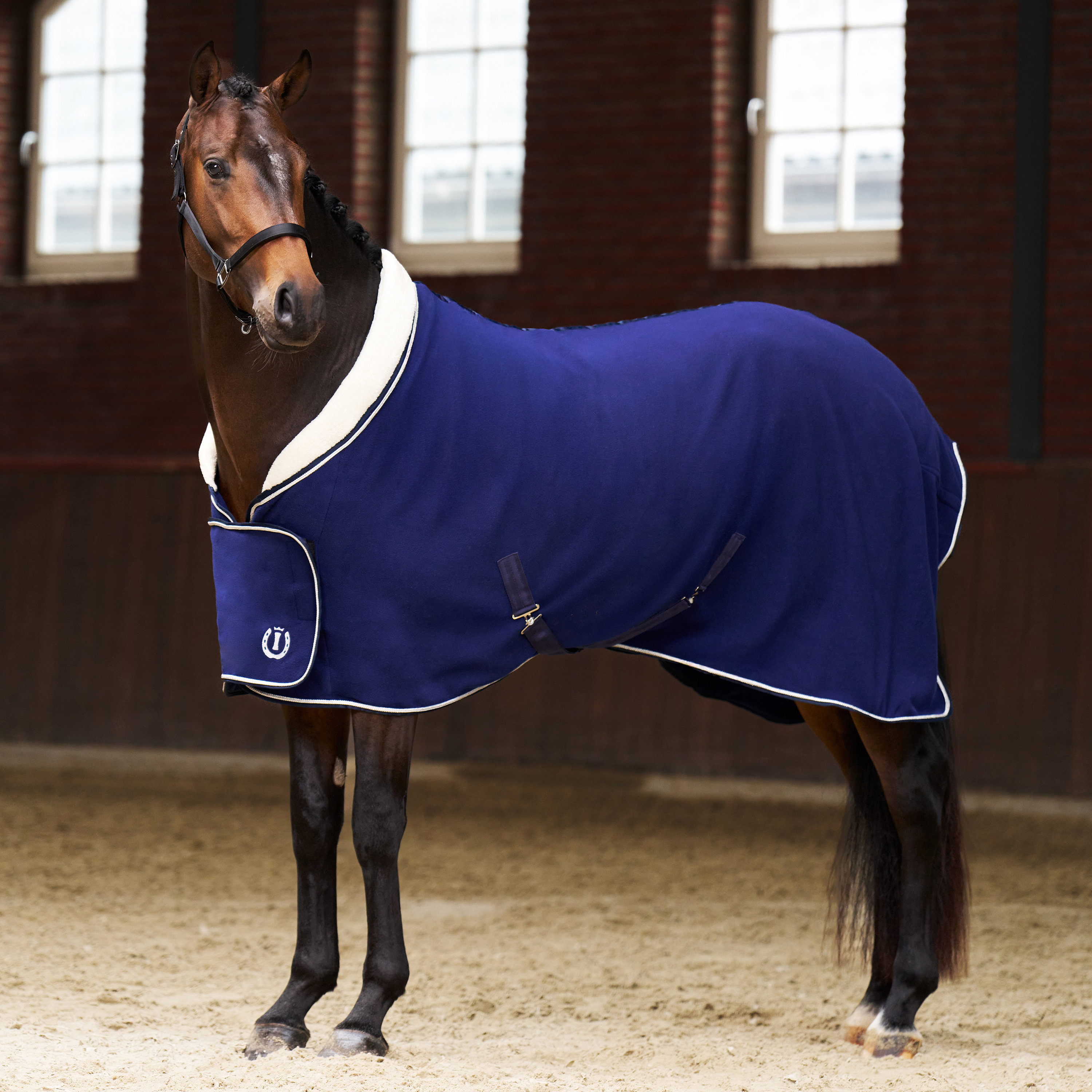 Imperial Riding Fleece blanket Essential - Navy