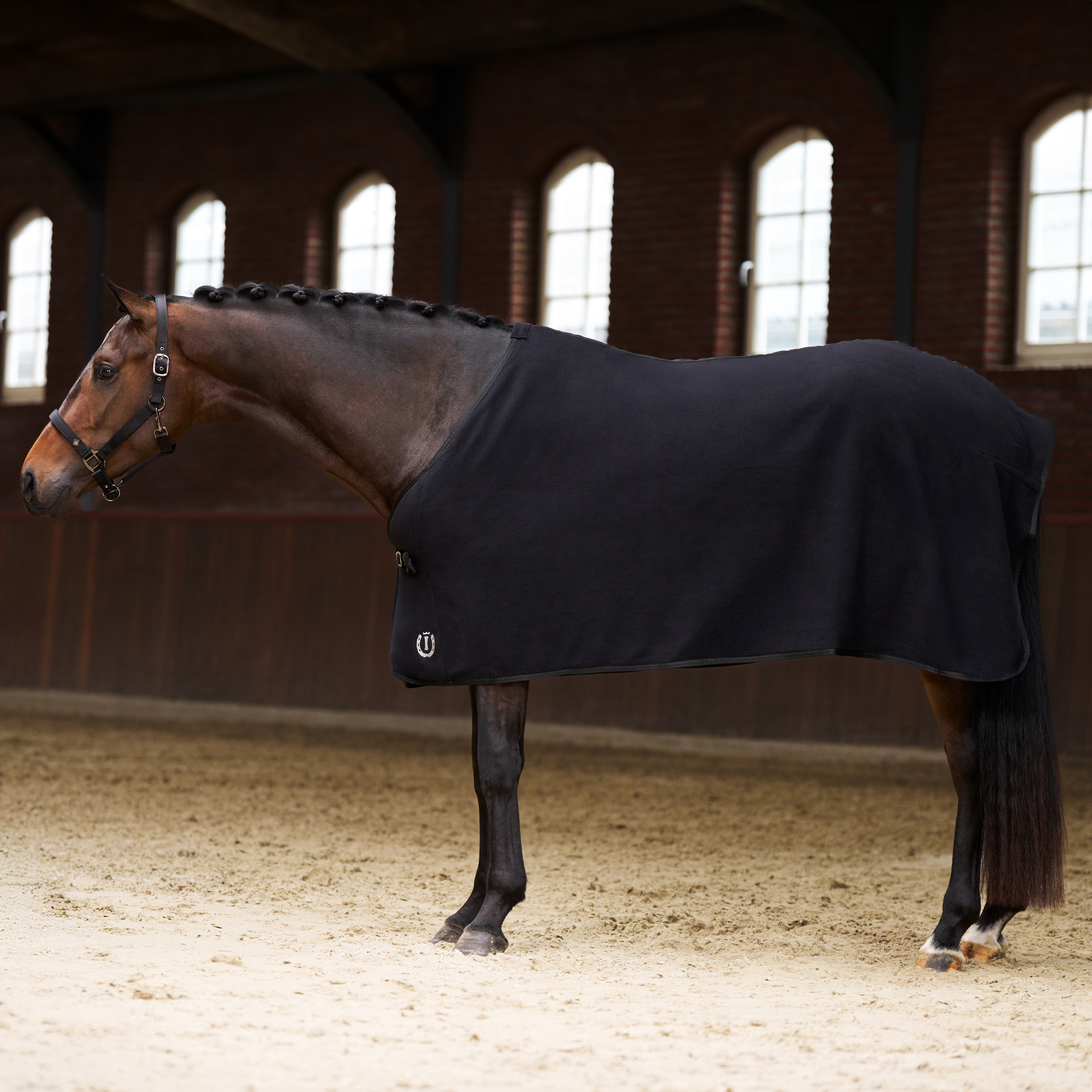 Imperial Riding Fleece blanket Fundamental Basic - Black - 2