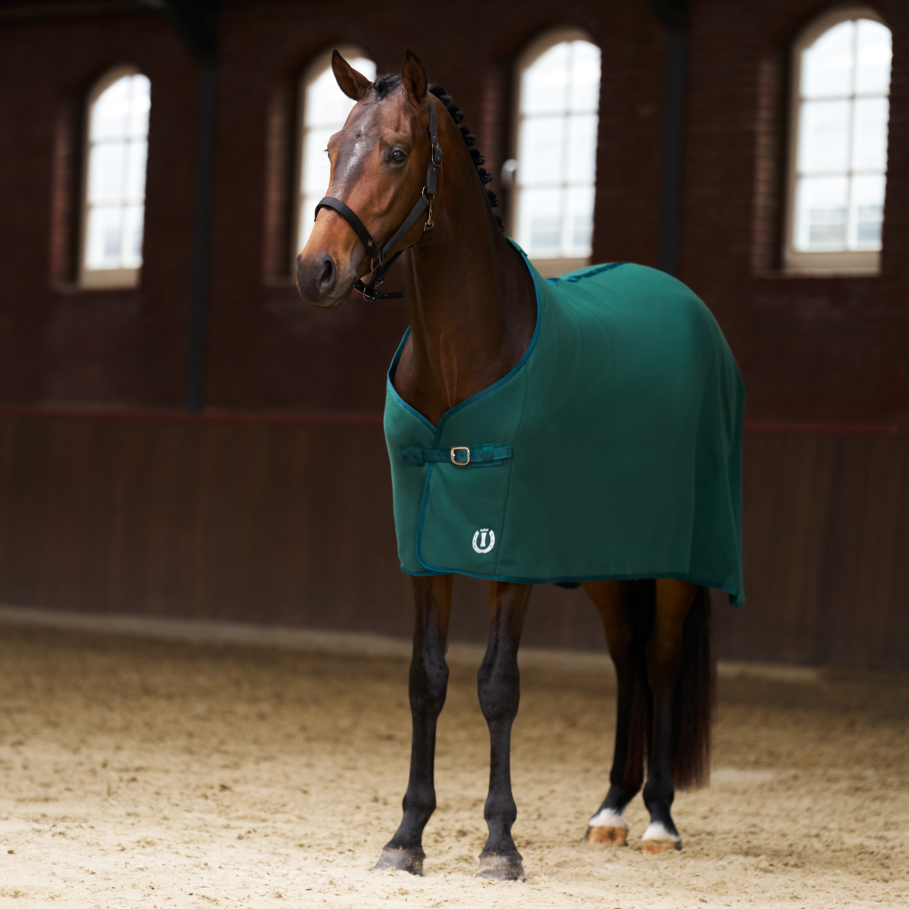 Imperial Riding Fleece-loimi Fundamental Basic - Metsänvihreä