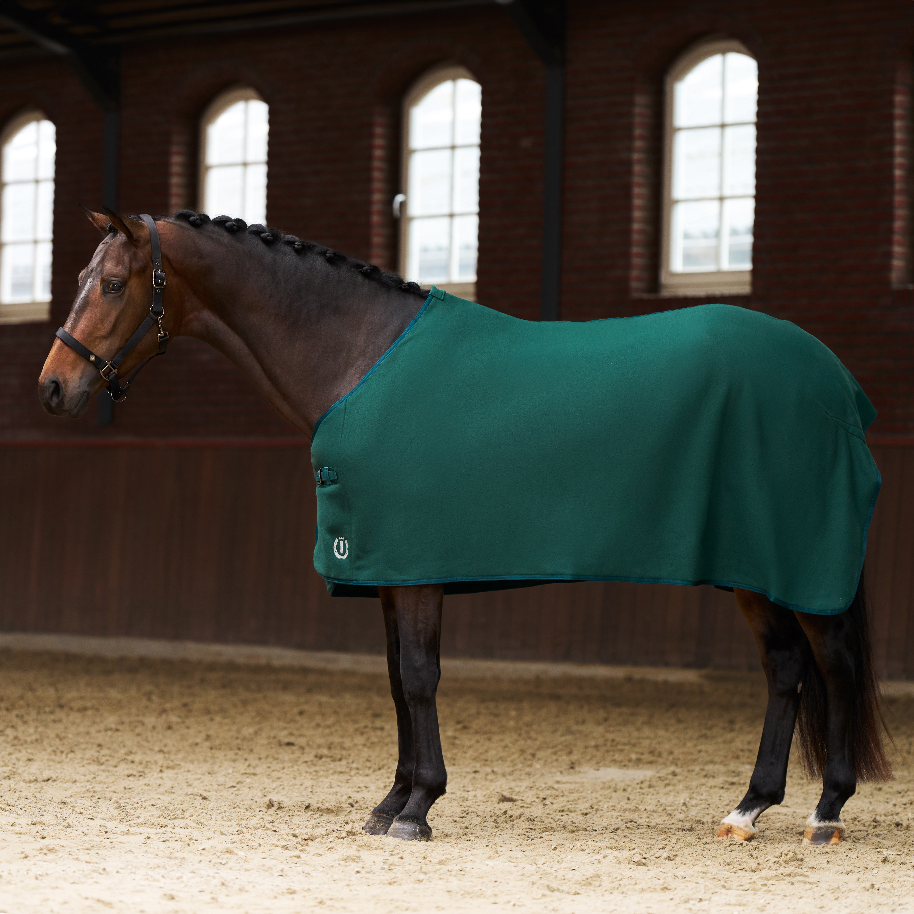 Imperial Riding Fleece-loimi Fundamental Basic - Metsänvihreä - 2