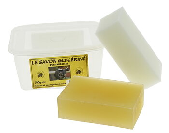 ONGUENT DU MARECHAL ODM Glycerintvål, Soap 200 g + sponge