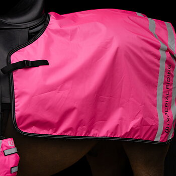 Imperial Riding Exercise blanket Reflective - Neon Pink