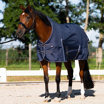 Imperial Riding Ulkoloimi Basic with high neck Summer - Tummansininen