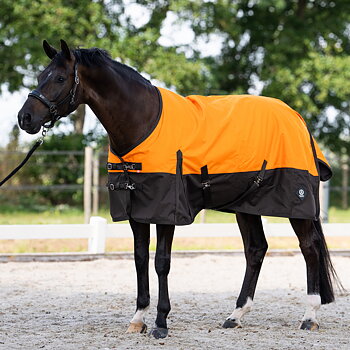 Imperial Riding Ulkoloimi Customized without neck Summer - Oranssi-Tummanruskea