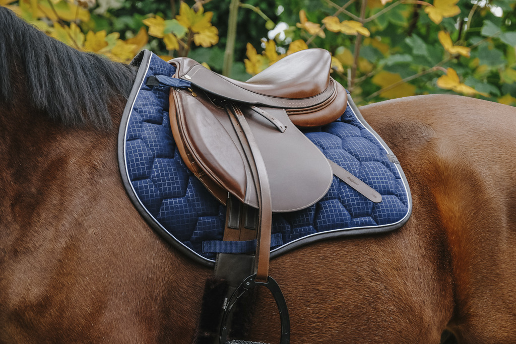 EQUITHEME 'Quadri' Schabrak Navy - Full - 2