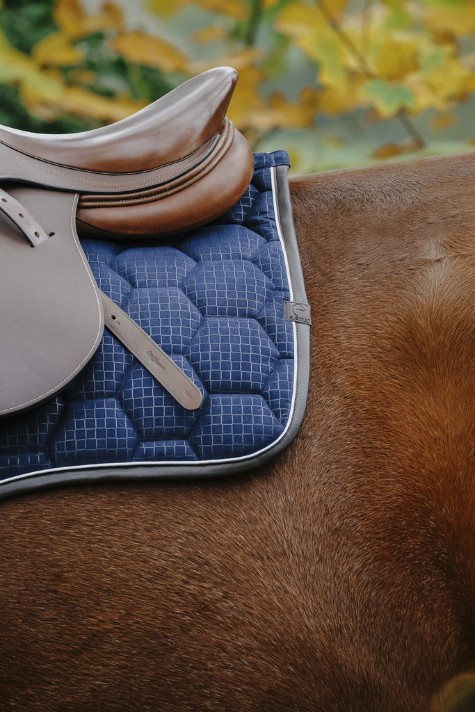 EQUITHEME 'Quadri' Schabrak Navy - Full - 4