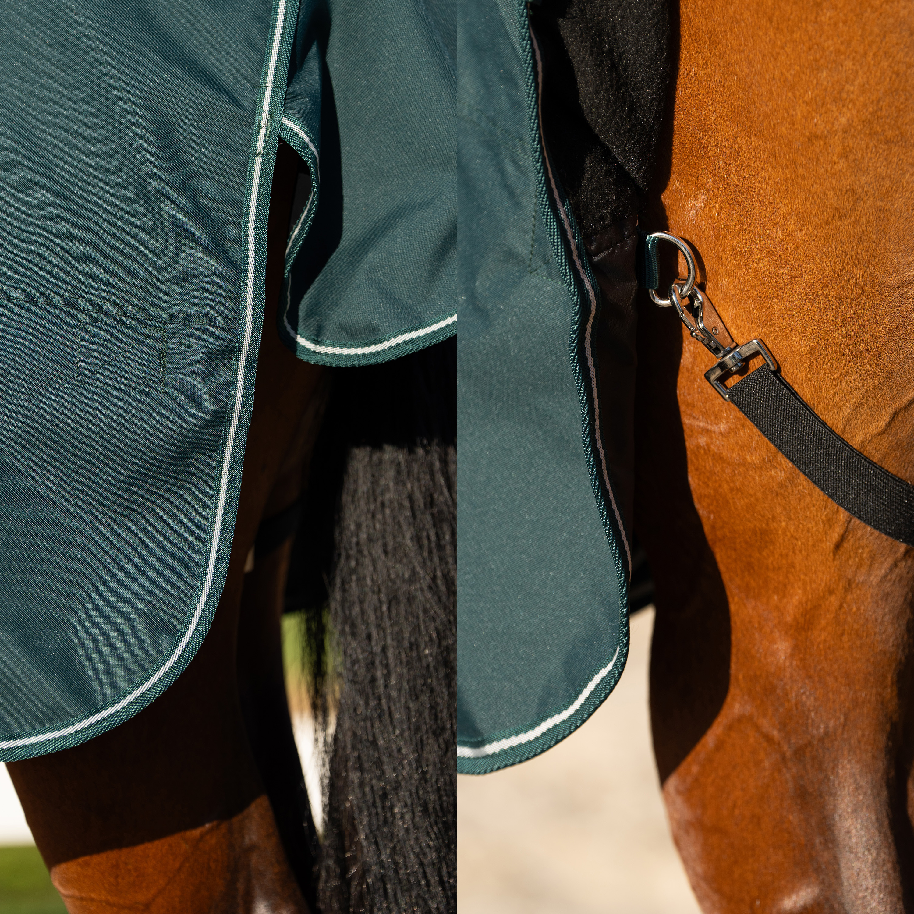 Imperial Riding Ulkoloimi Basic without neck Fleece - Vihreä - 3