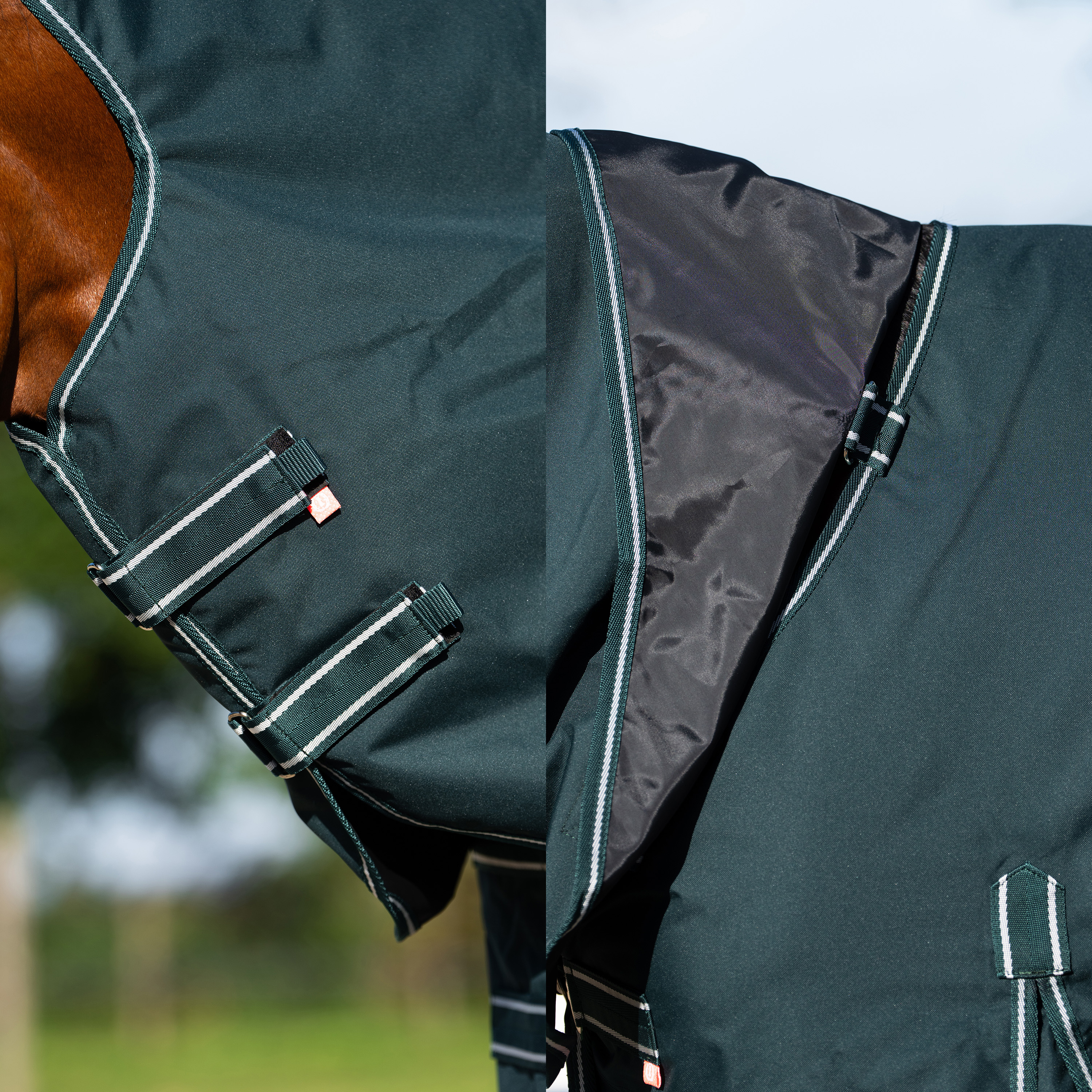 Imperial Riding Ulkoloimi Basic with detachable neck Summer - Vihreä - 4