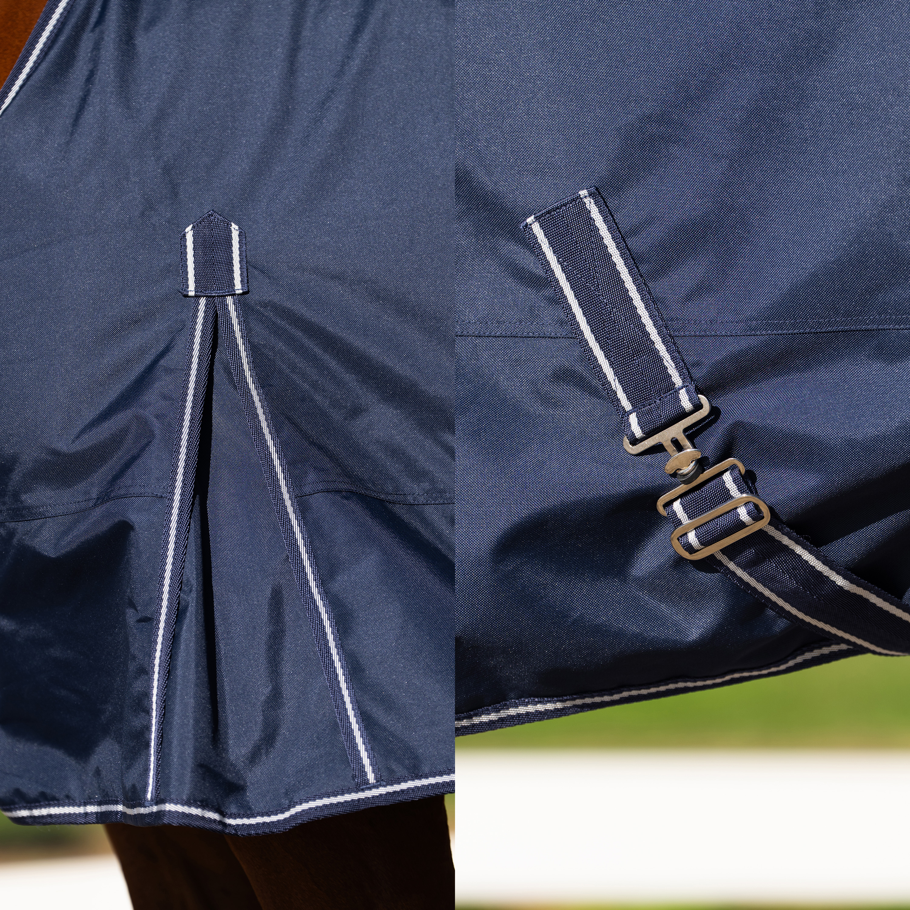Imperial Riding Outdoor blanket Basic without neck 300gr - Navy - 5