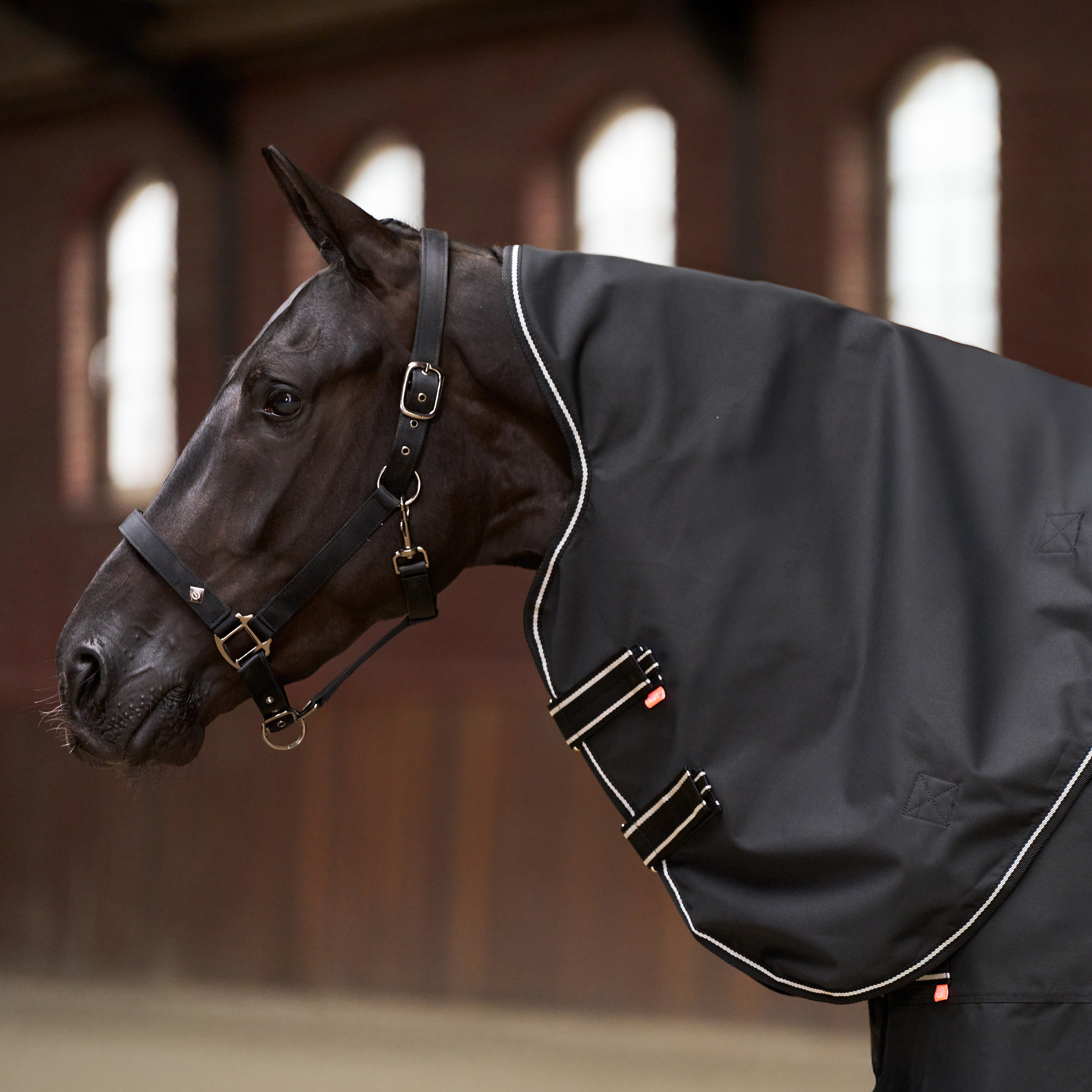 Imperial Riding Ulkoloimi Basic with detachable neck Fleece - Musta - 2