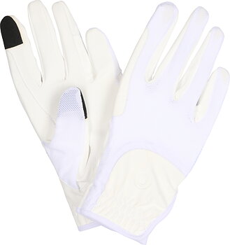 Equipage Kenji Riding Gloves White