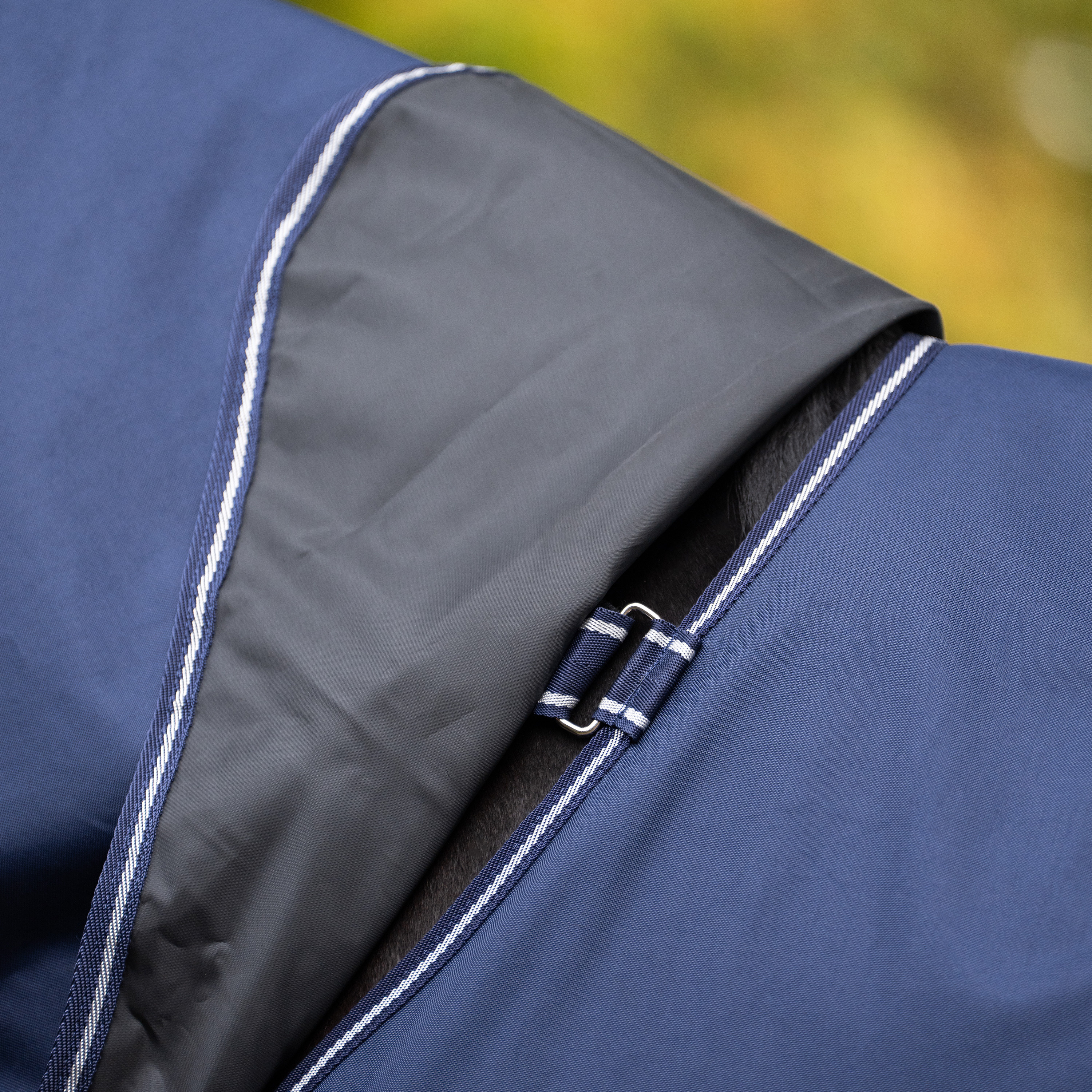 Imperial Riding Outdoor blanket Basic with detachable neck Fleece - Navy - 3