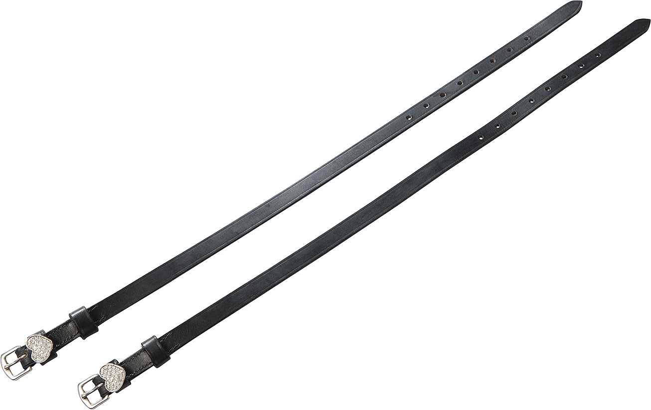 NORTON PRO 'Cur' Spur Straps Black
