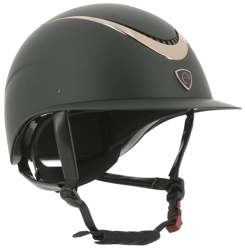 EQUITHEME 'Wings' Ratsastuskypärä Rosé/Musta - 2