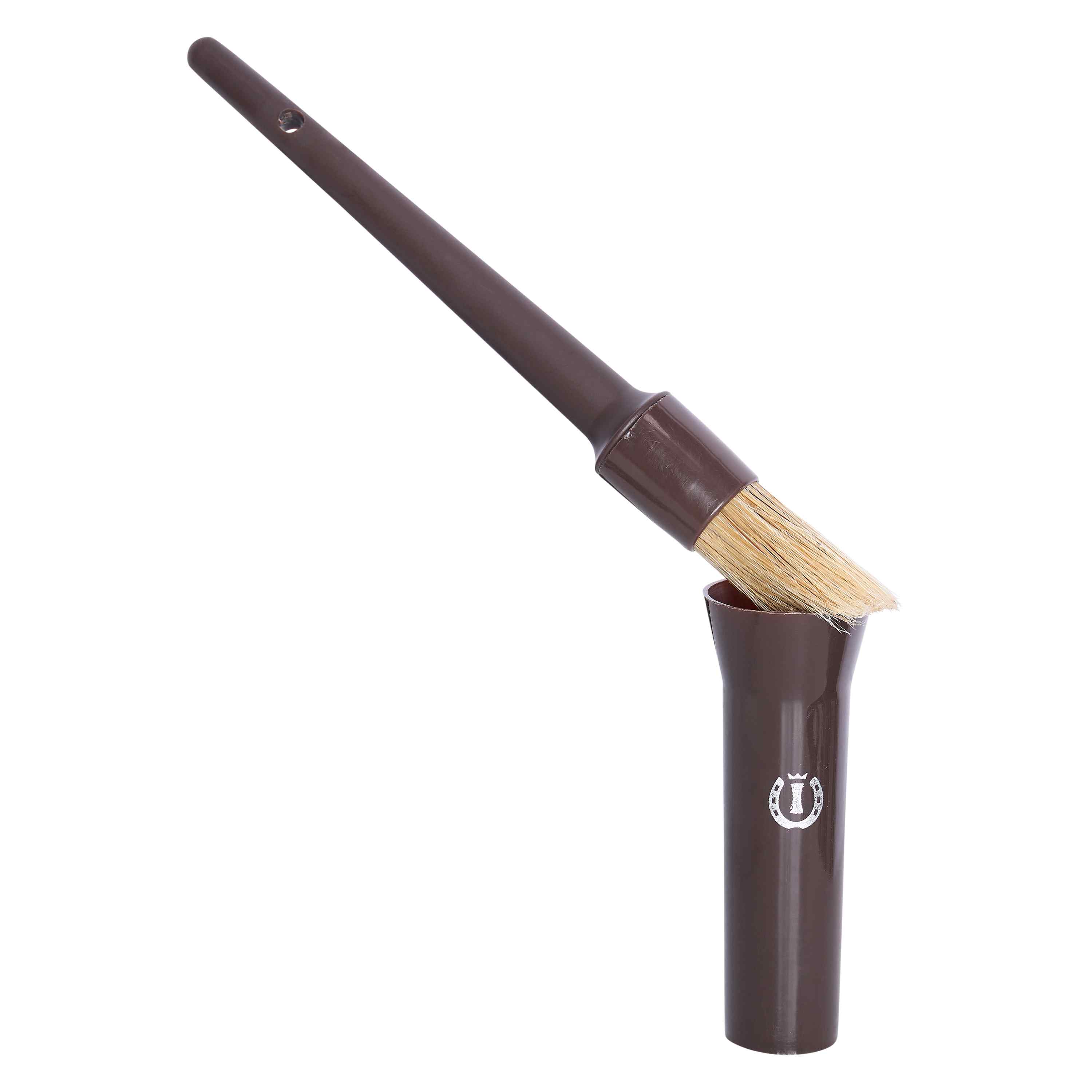 Imperial Riding Hovpensel med burk - Small Walnut