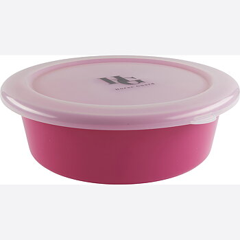 Horse Guard Feed bowl 6 L with lid Rosa