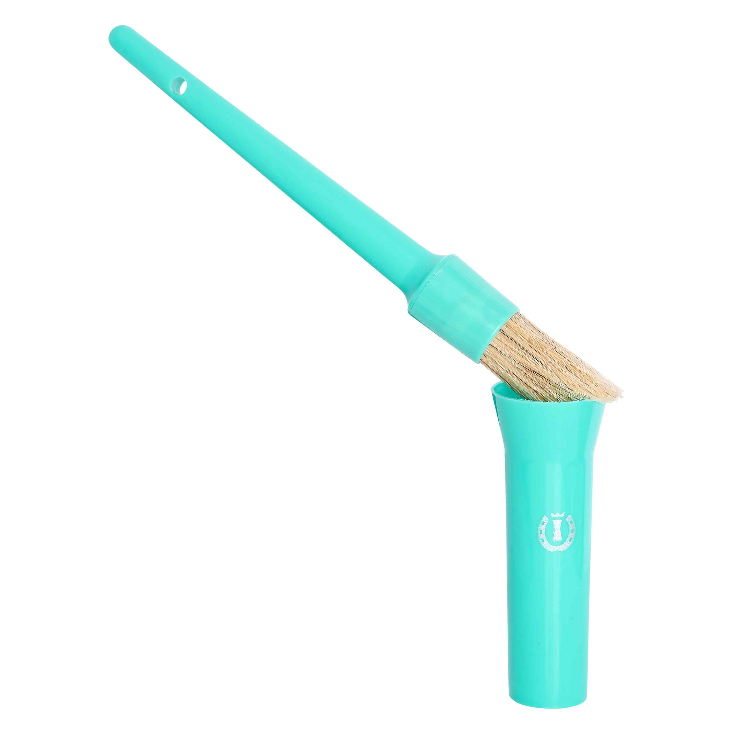 Imperial Riding Hoof oil brush with container - small Jade