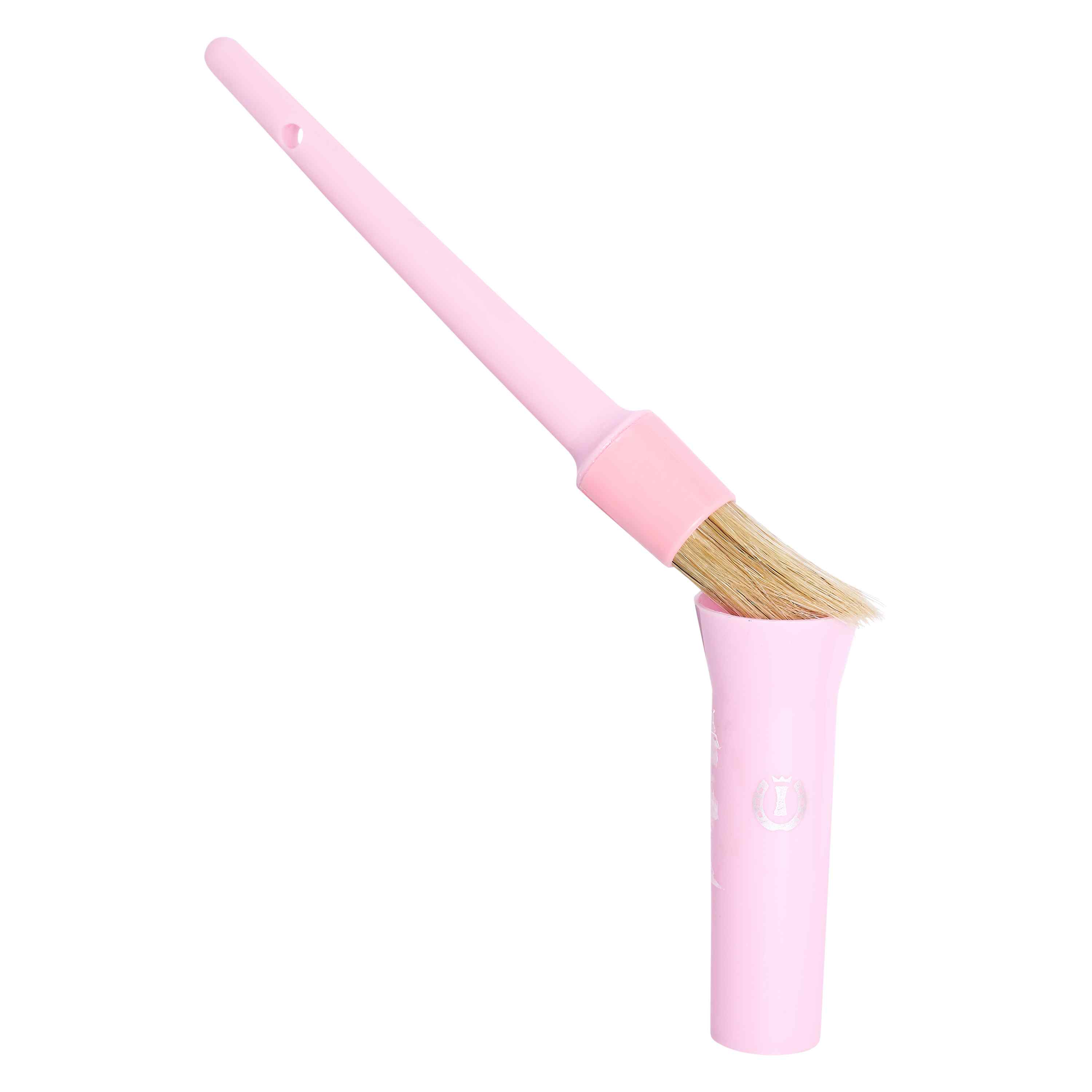 Imperial Riding Hoof oil brush with container - small Rose