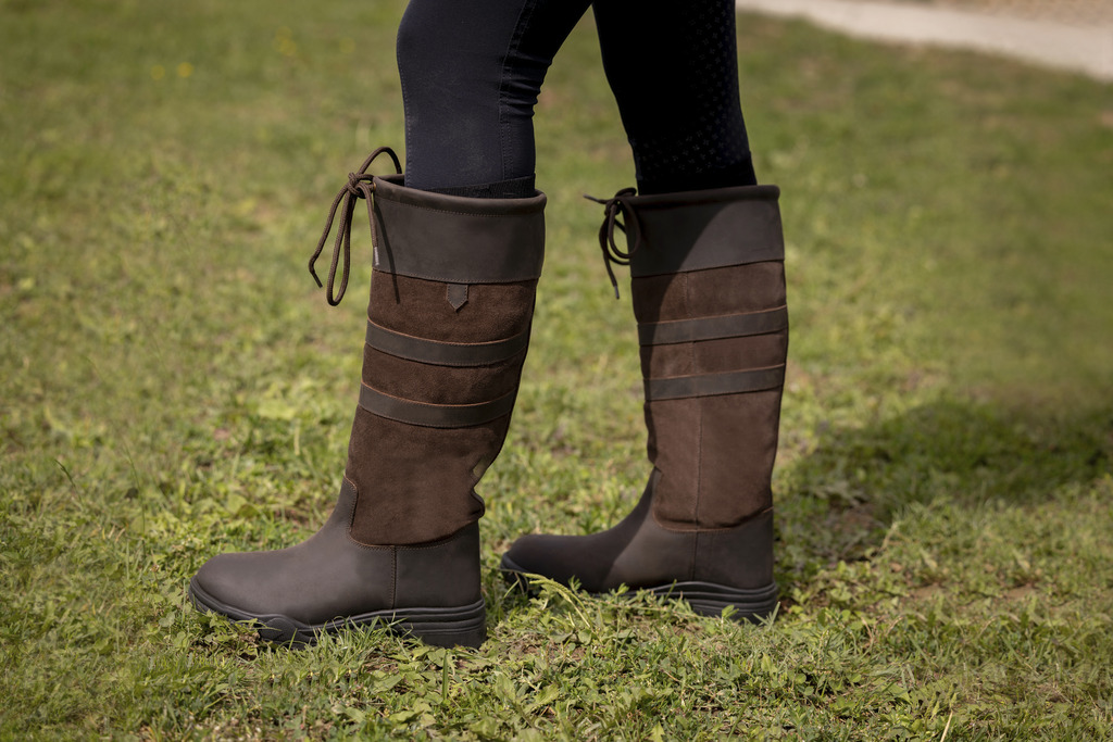 EQUITHEME 'Country' Tall Boots Brown - 6