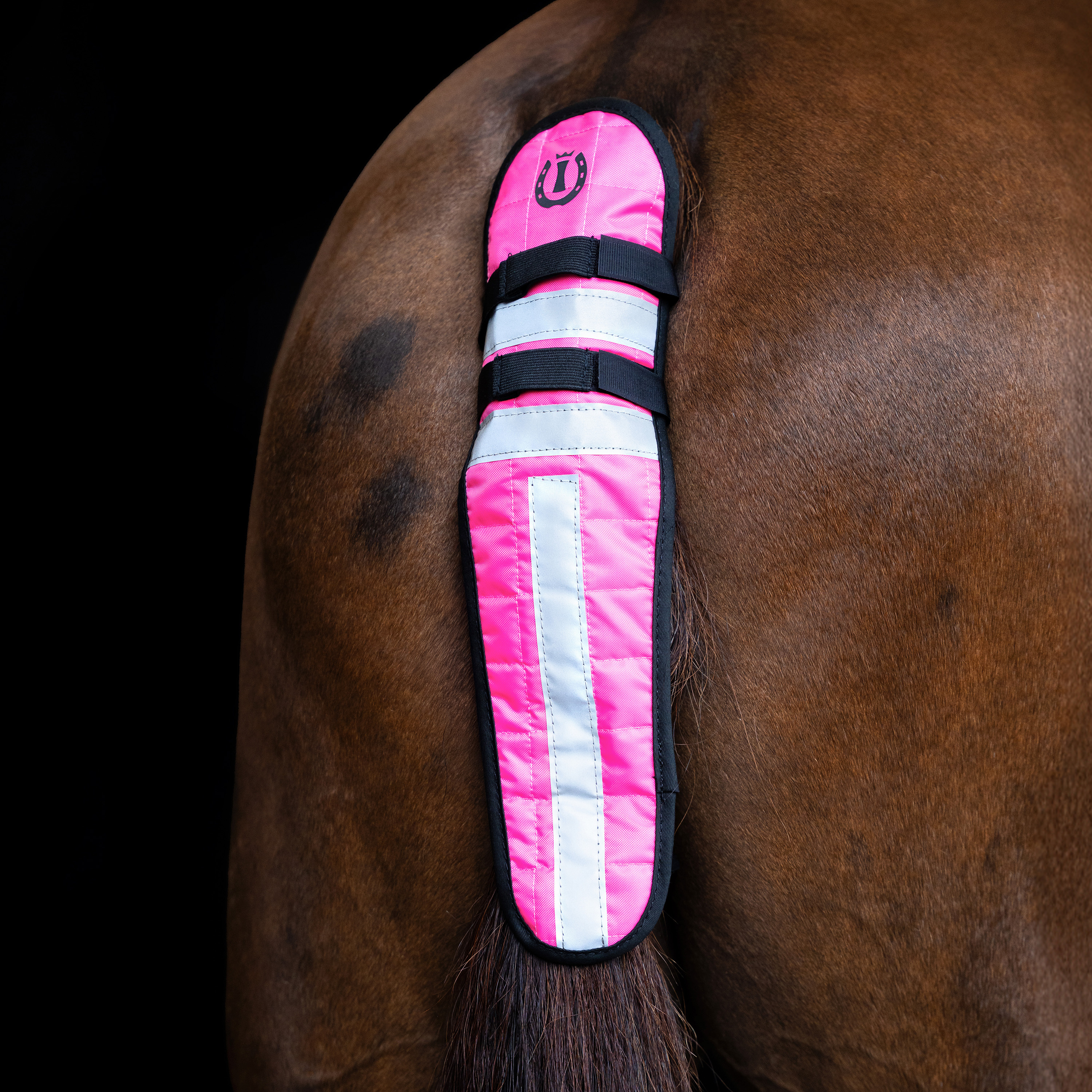 Imperial Riding Tail guard Reflective - Neon Pink - 2