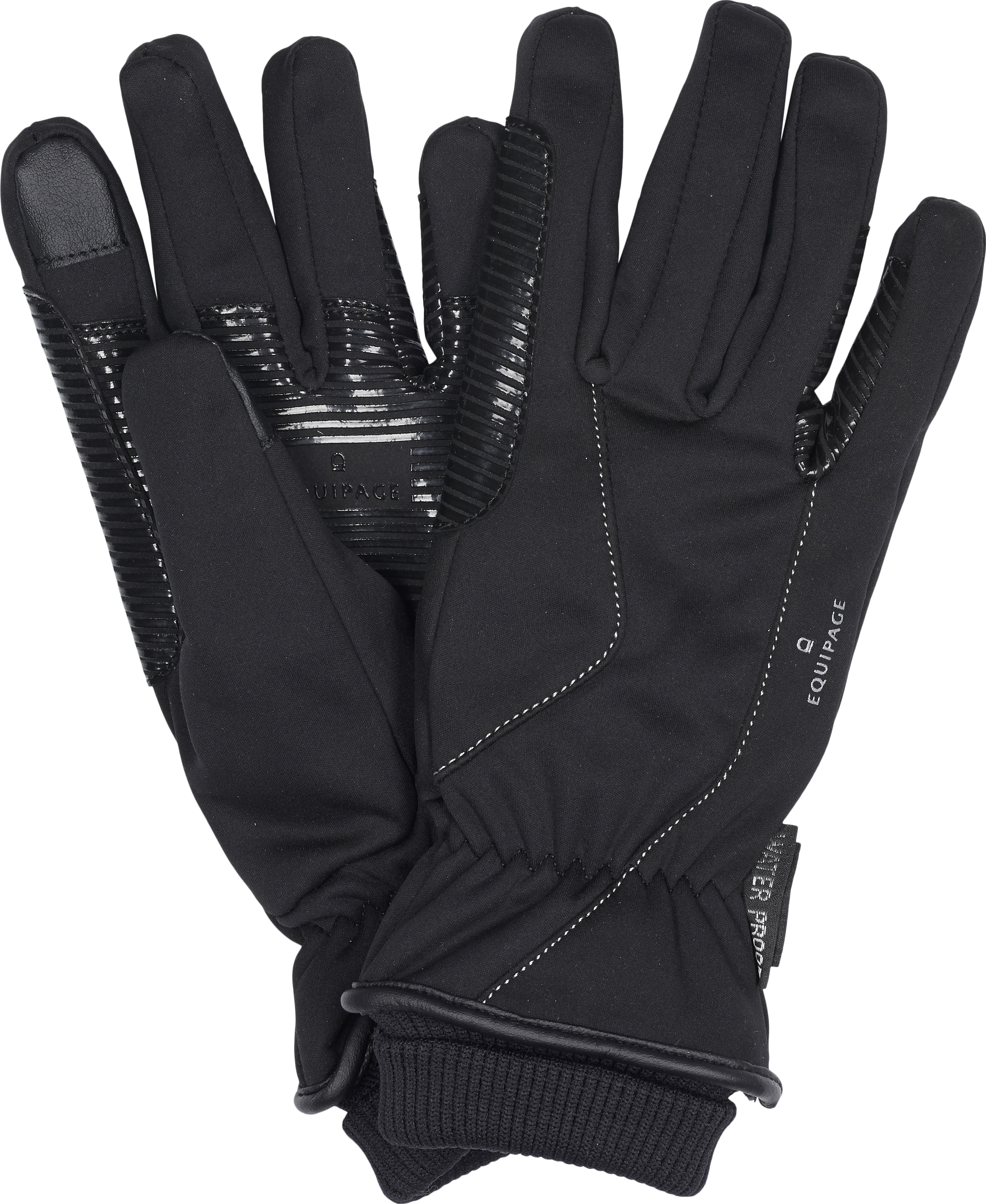 Equipage Evian Winter Gloves With Thinsulate - Black