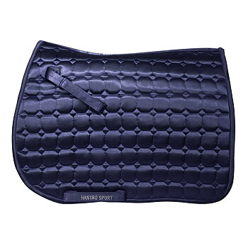 Hansbo Sport Saddle Pad Shine Jumping/Allround Full - Navy - only this copy