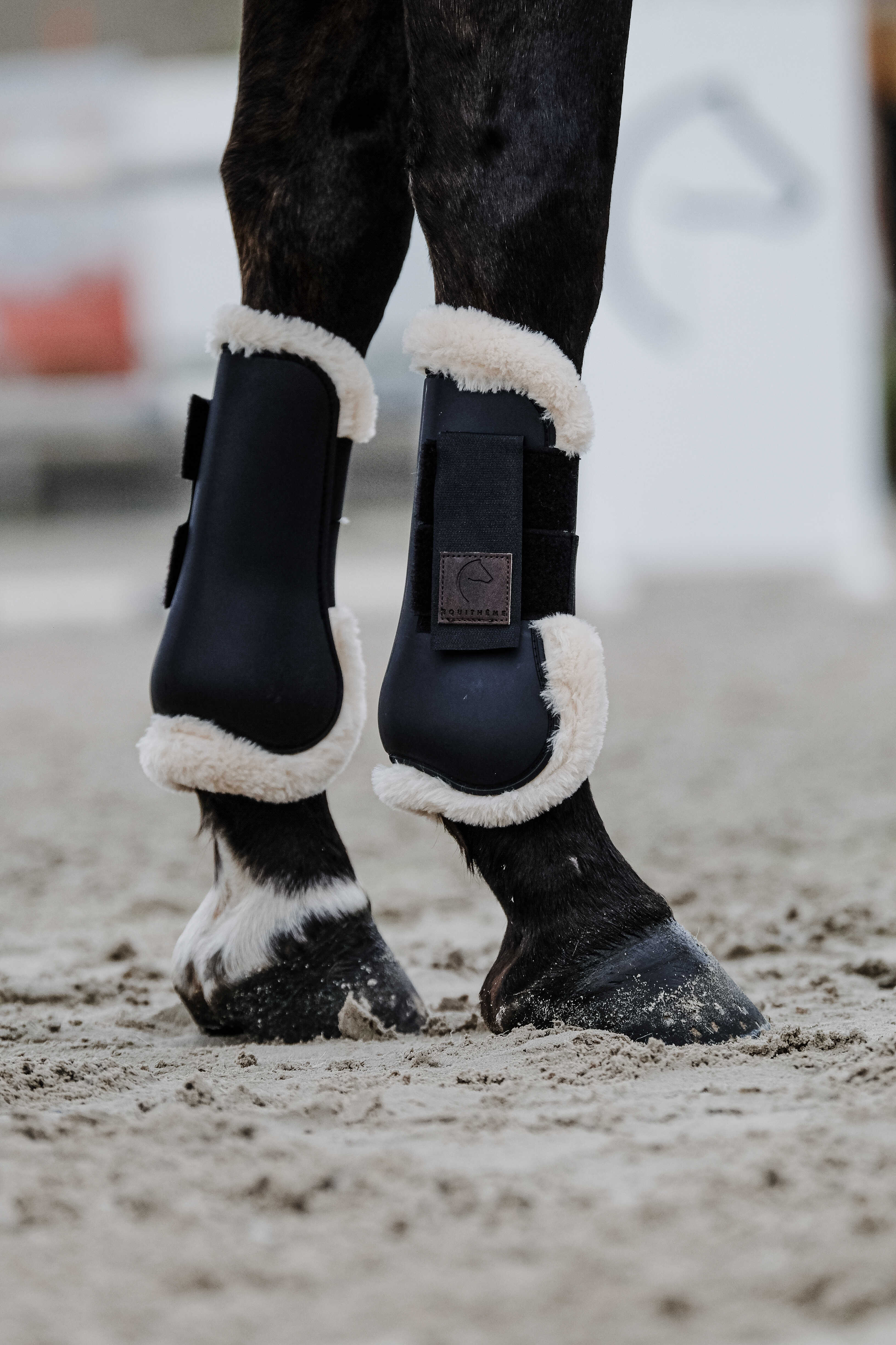 Equitheme Boa Tendon Boots with Fleece Navy blue - 2