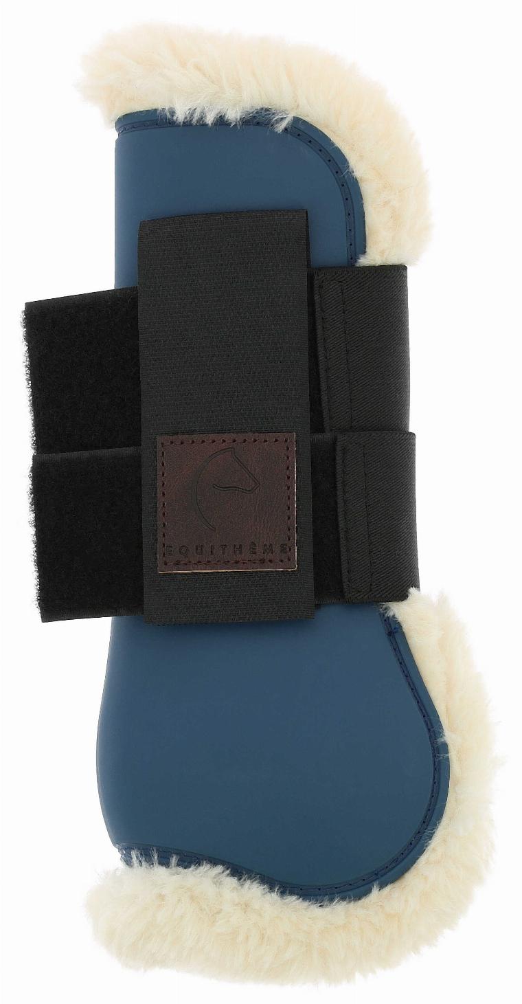 Equithème Boa Senskydd med Päls Navy (Pony)