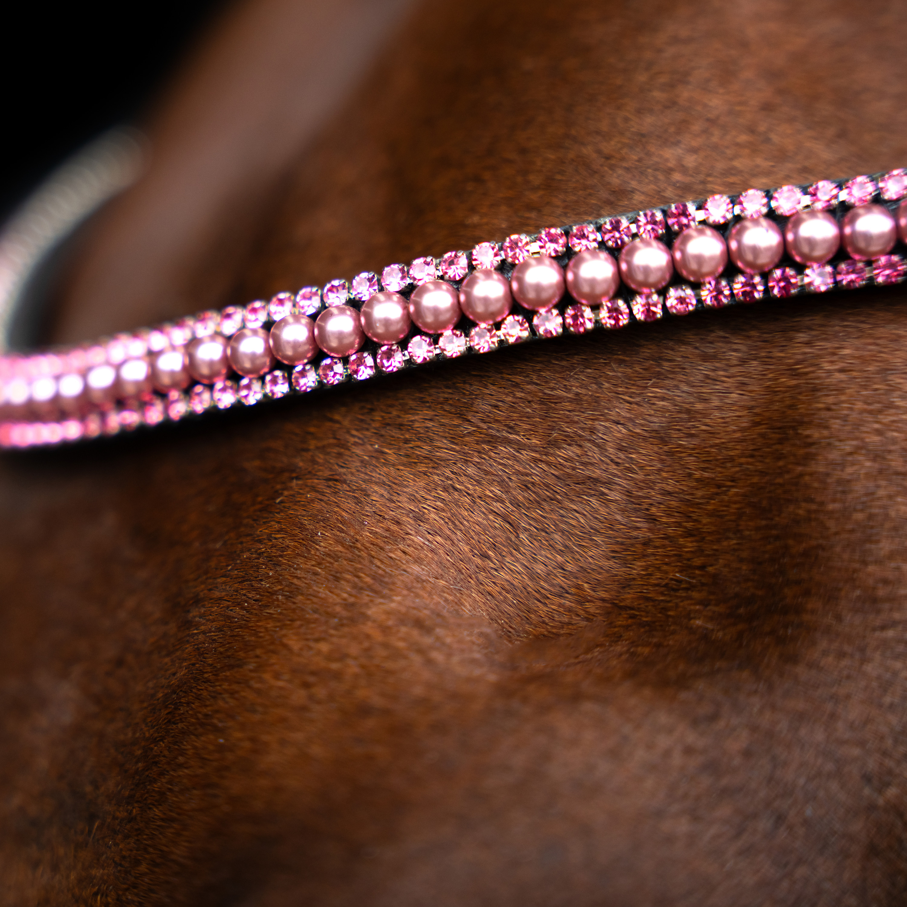 Imperial Riding Otsaremmit Beads - Pinkki - 2