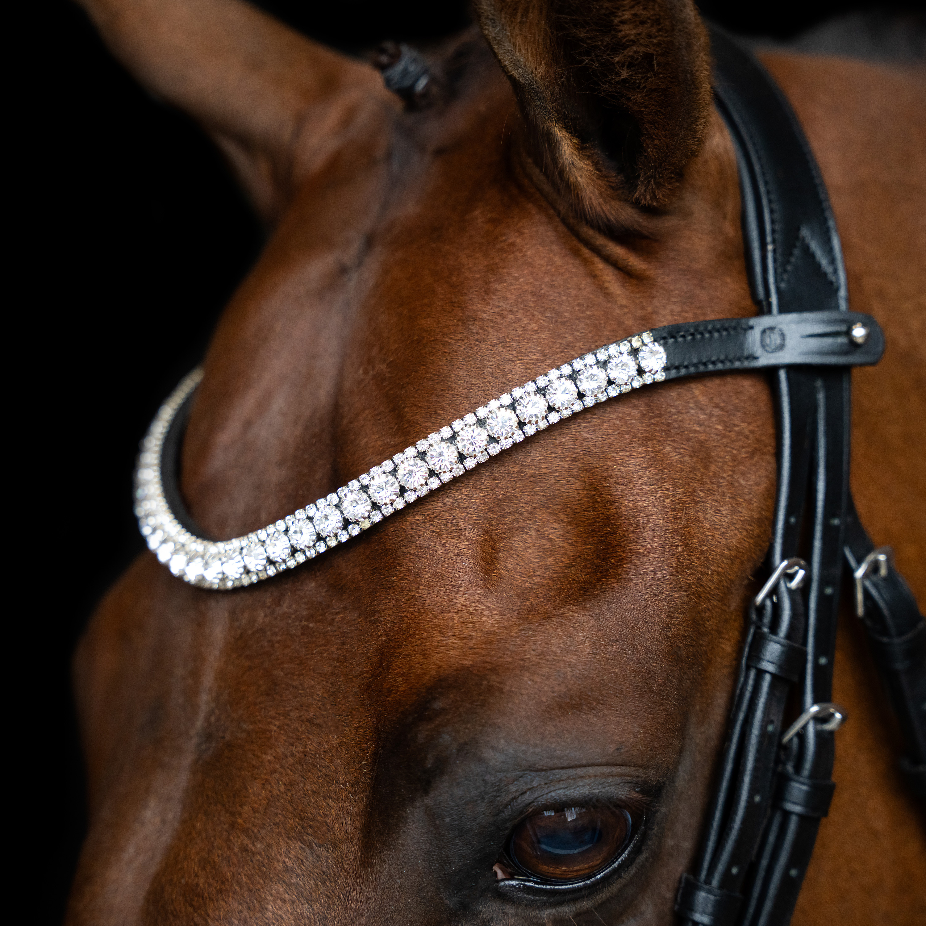 Imperial Riding Stirnriemen Slim - Silber