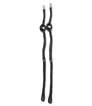 Waldhausen STAR Side Reins - with rubber rings black