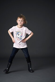 Equipage Molly Glitter Full Grip Tights - Navy