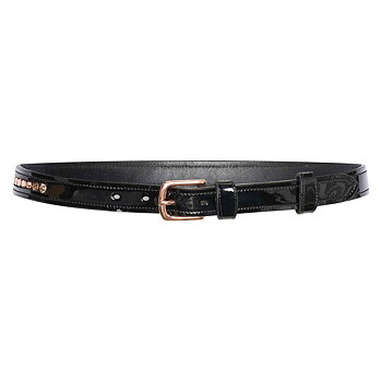 Imperial Riding Belt Olania Black-Rose gold