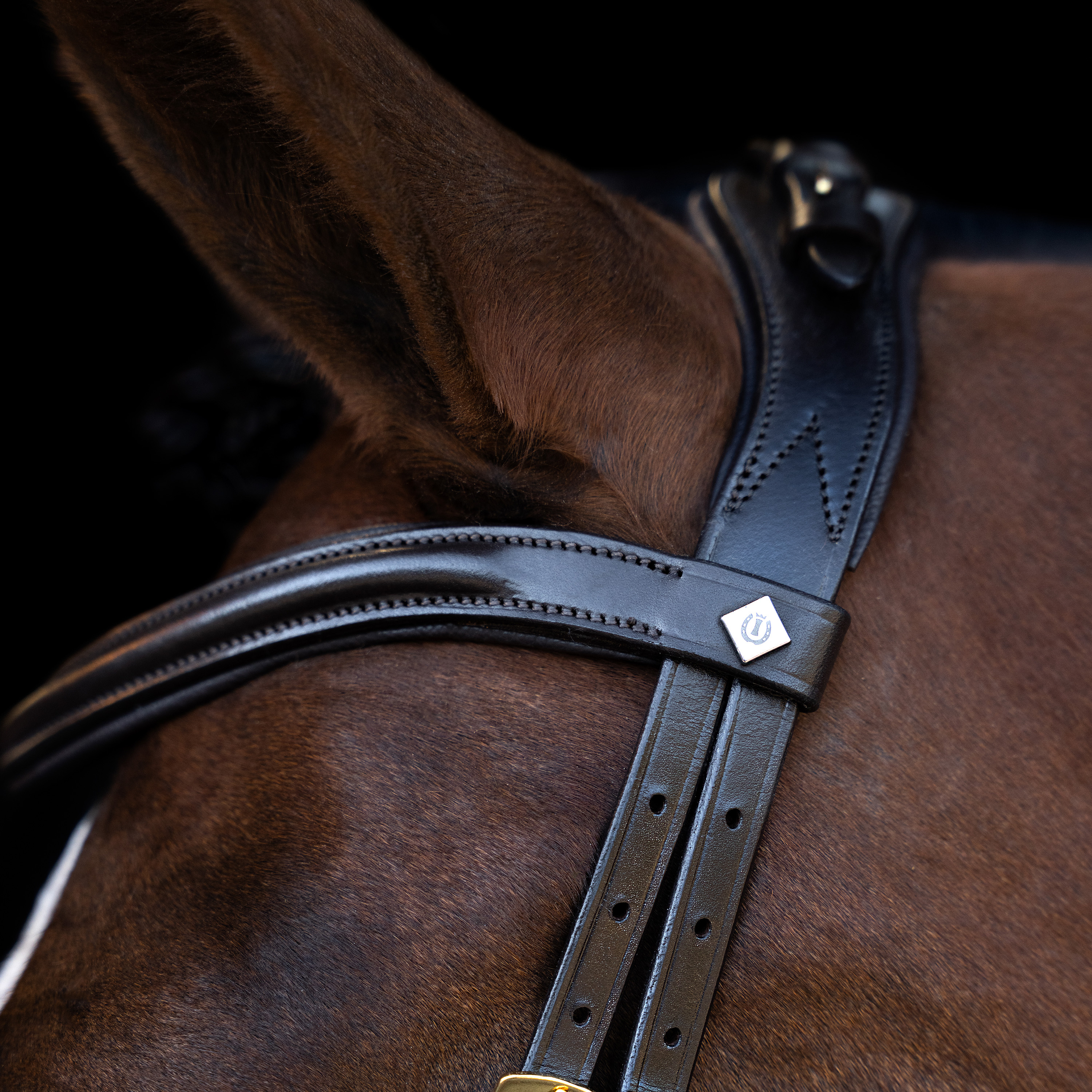 Imperial Riding Suitset ergonomisella drop-turparemmillä/flash - Ruskea - 3