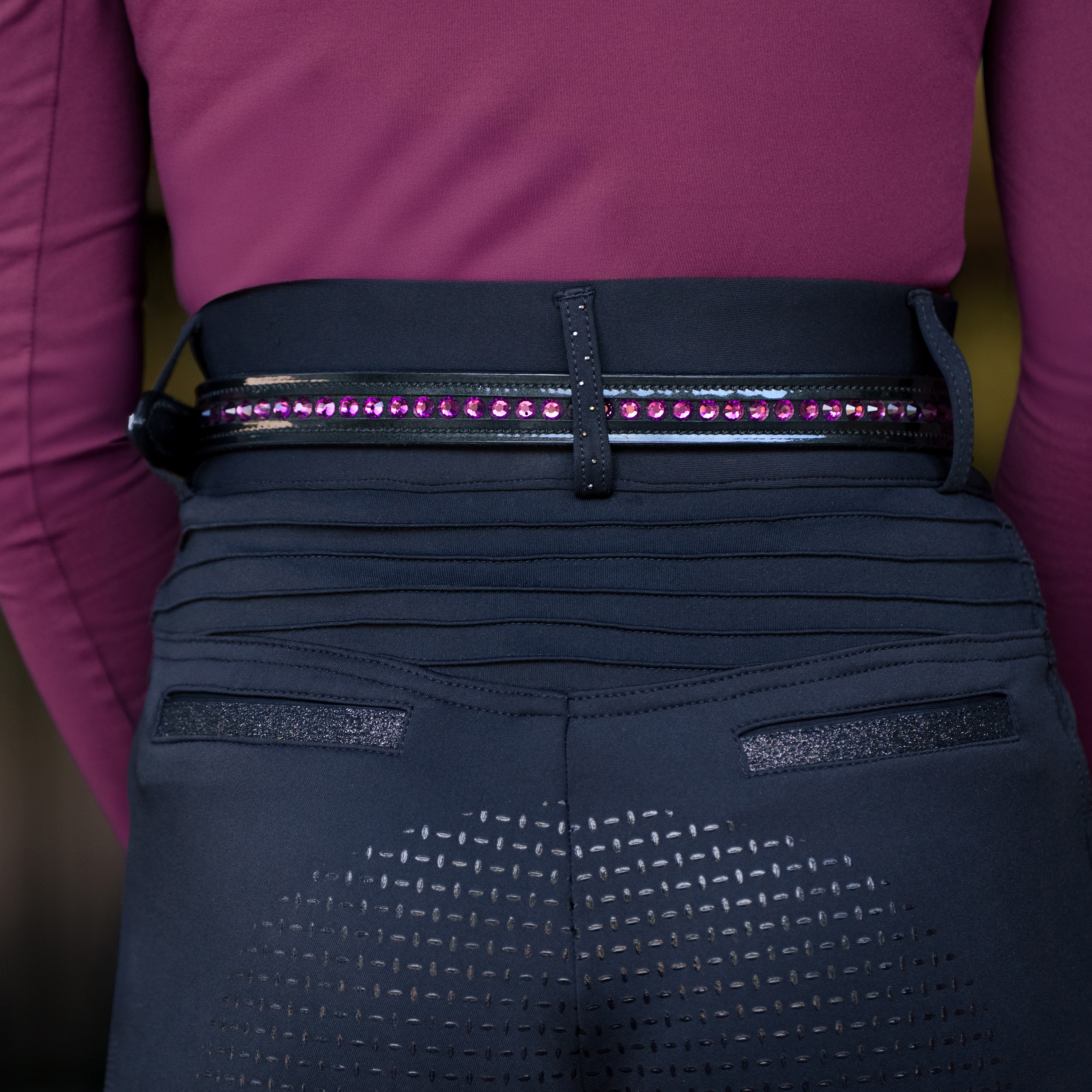 Imperial Riding Belt Olania Sparkle - Fig - 3