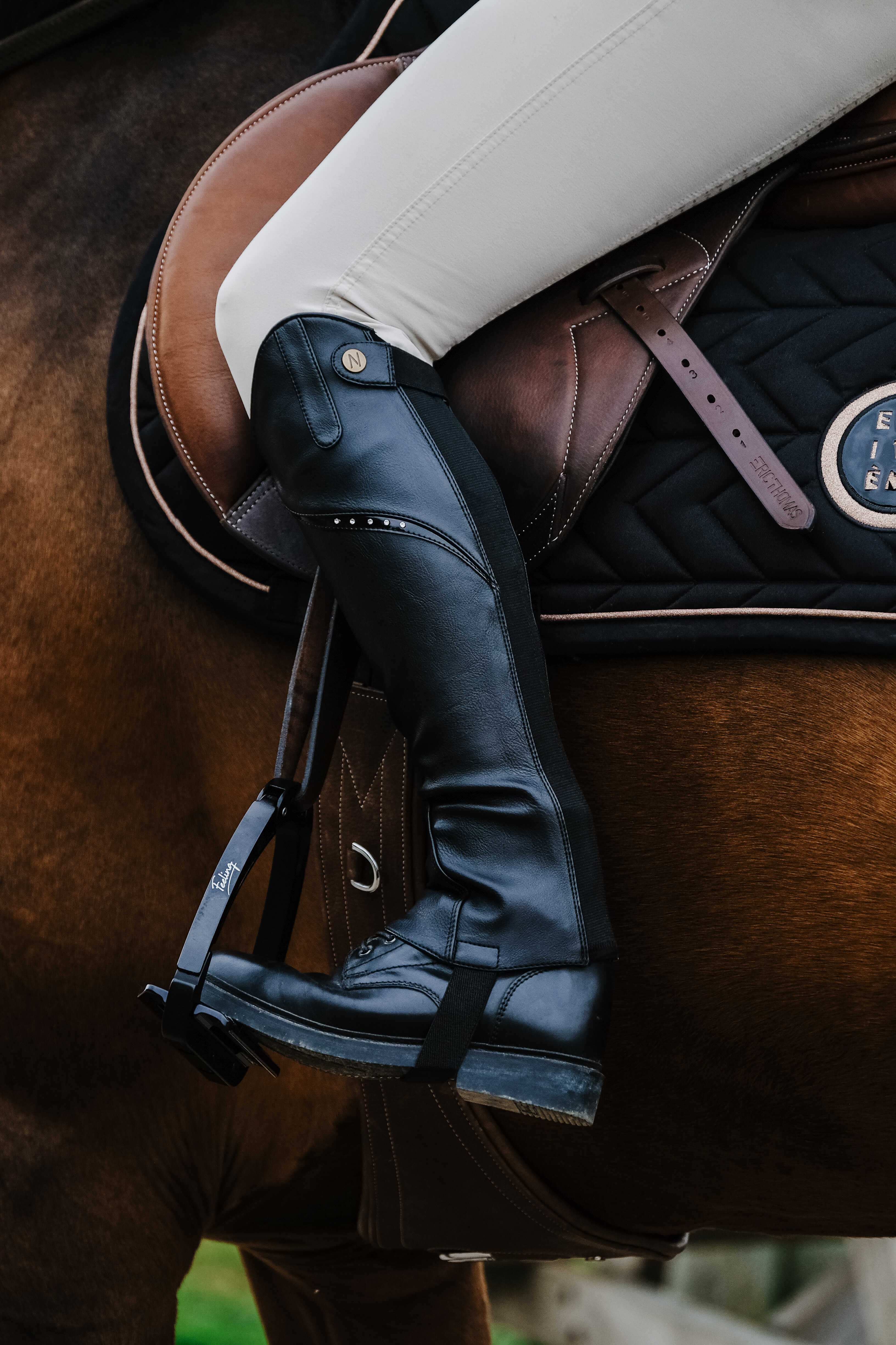 Norton Bright Chaps Regular Black - 2