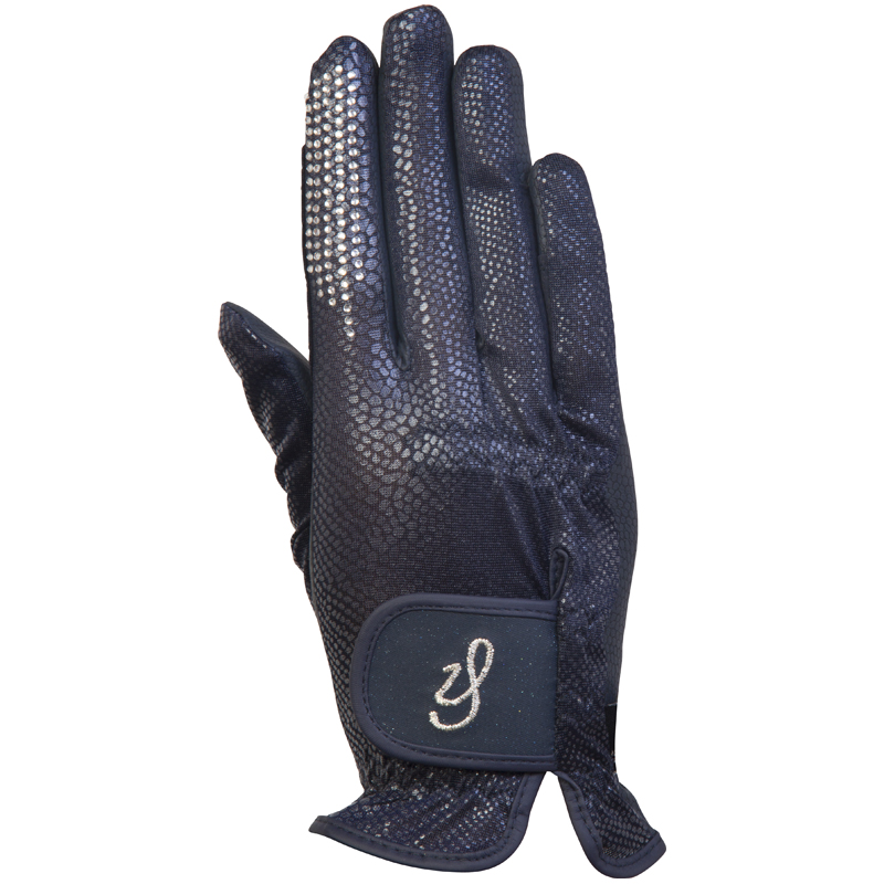 Imperial Riding Handskar Sparkle Sparkling Navy