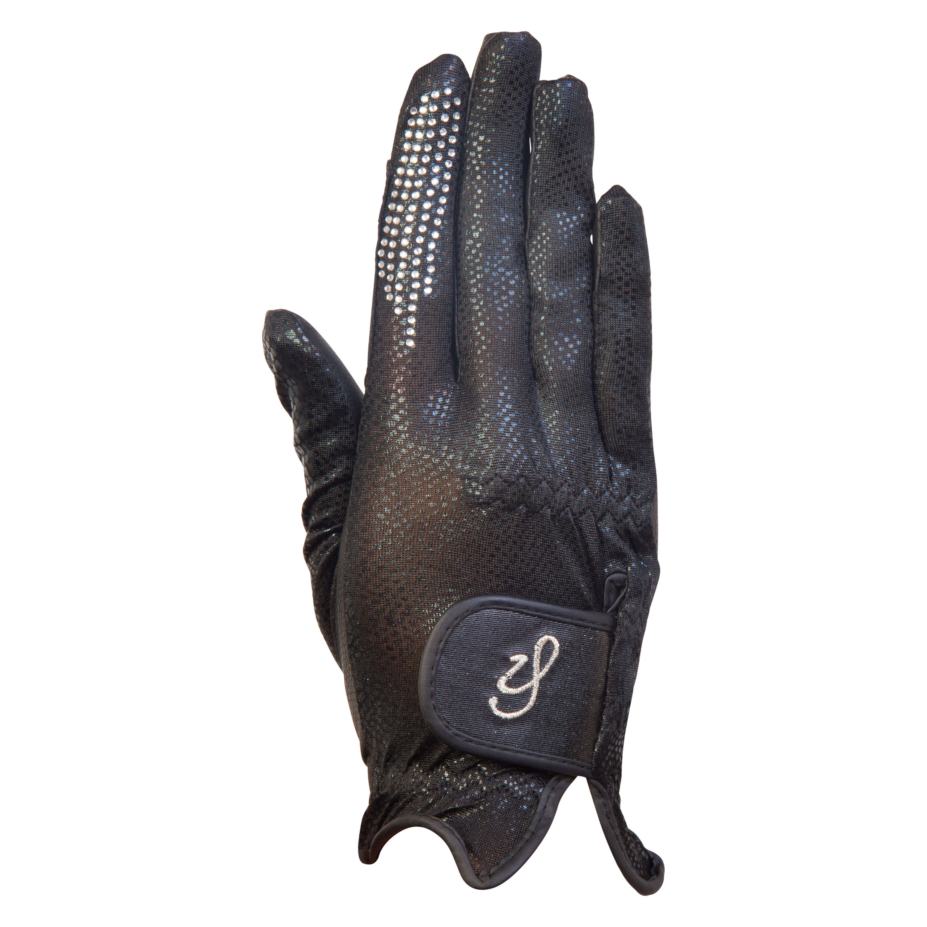 Imperial Riding Gloves Sparkle Sparkling Black - 4