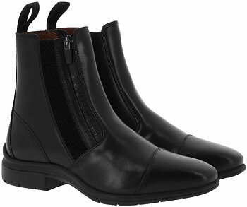 Equitheme Sportliche Reitschuhe mit Reißverschluss Schwarz