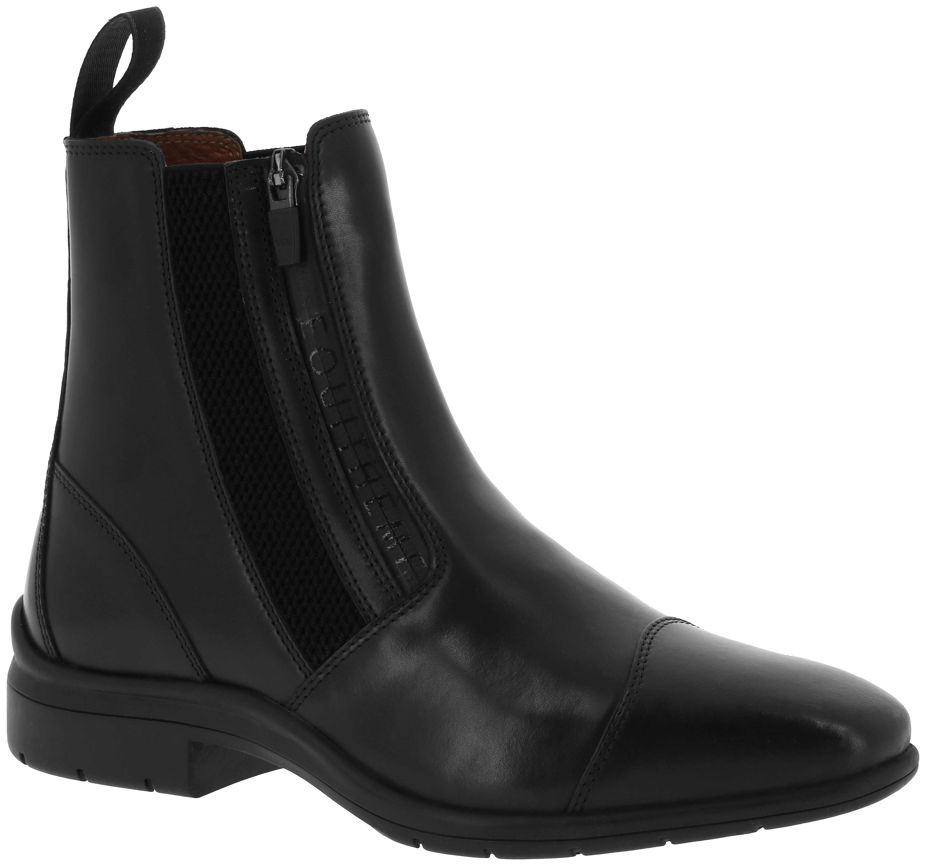 Equitheme Sportliche Reitschuhe mit Reißverschluss Schwarz - 8