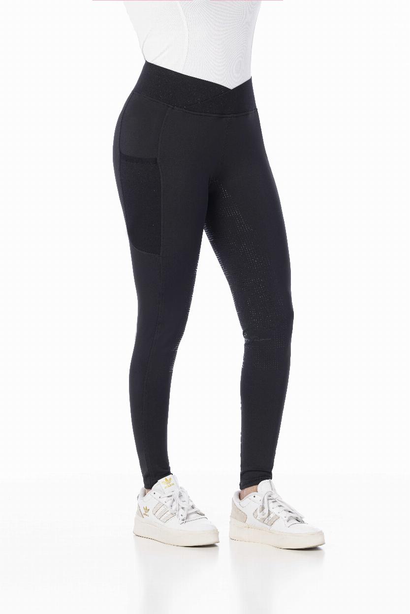 Equithème Je Taime Flora Ridtights Svart (34)