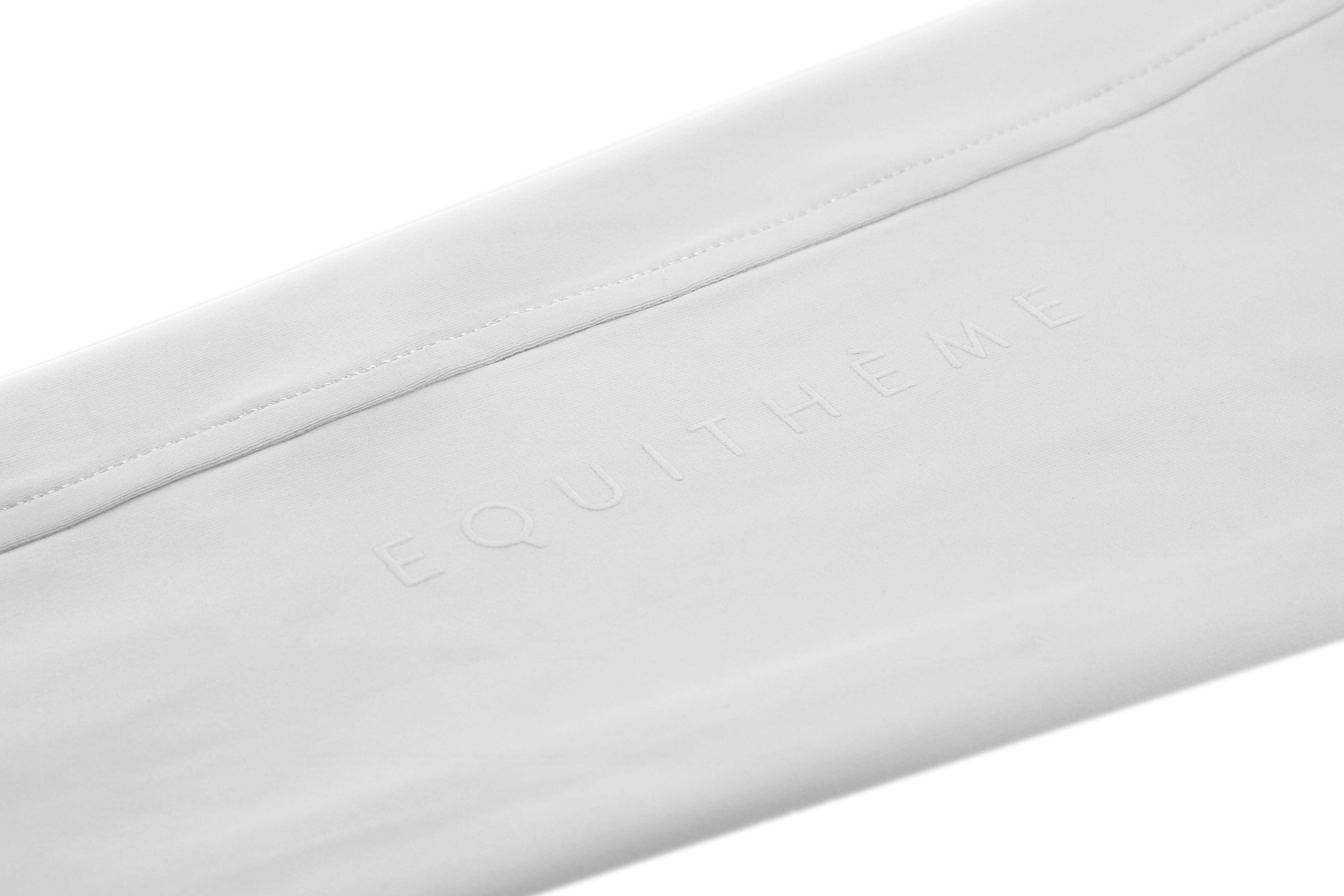 Equitheme Je T'aime Flora Riding Tights White - 11