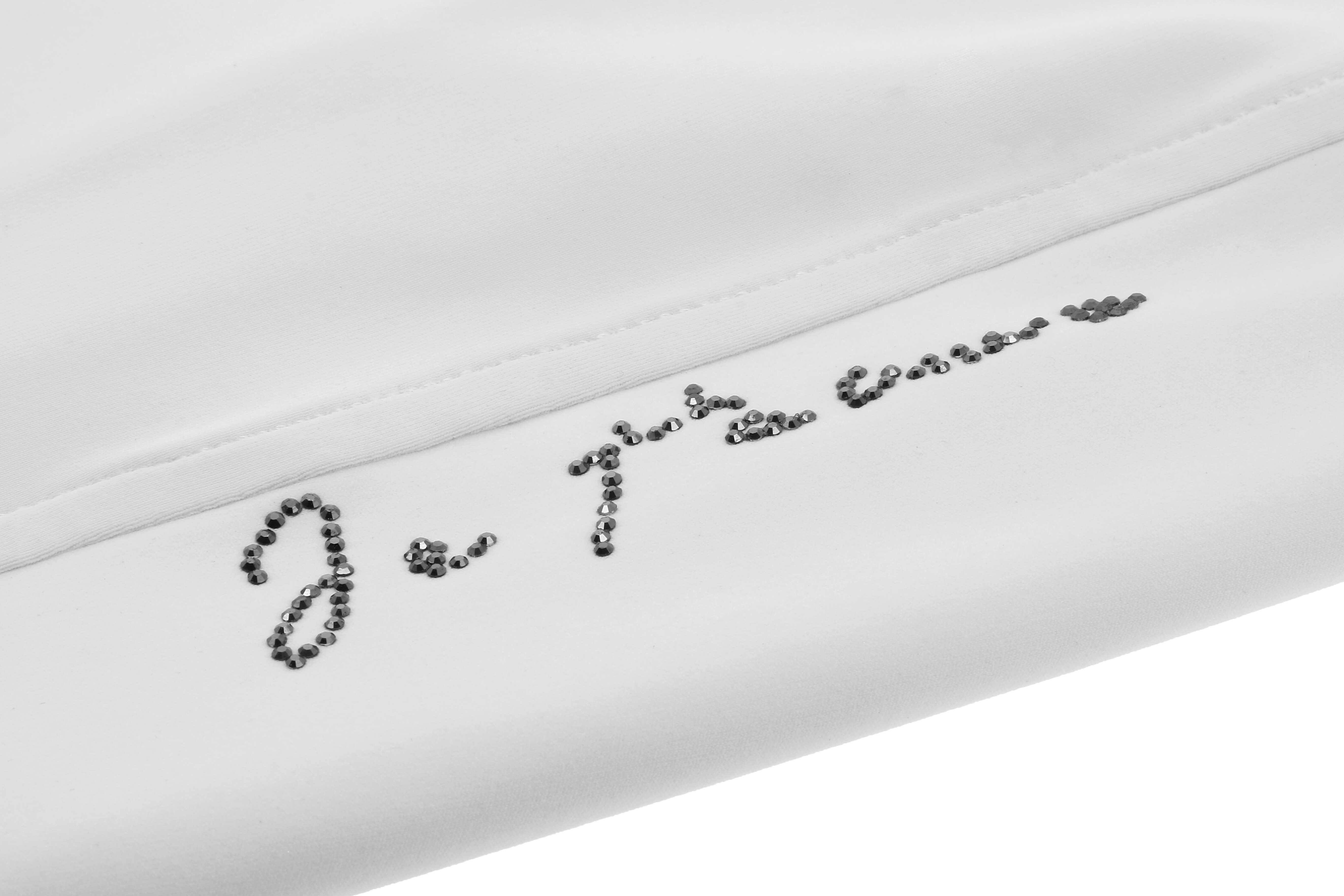 Equitheme Je T'aime Flora Riding Tights White - 9